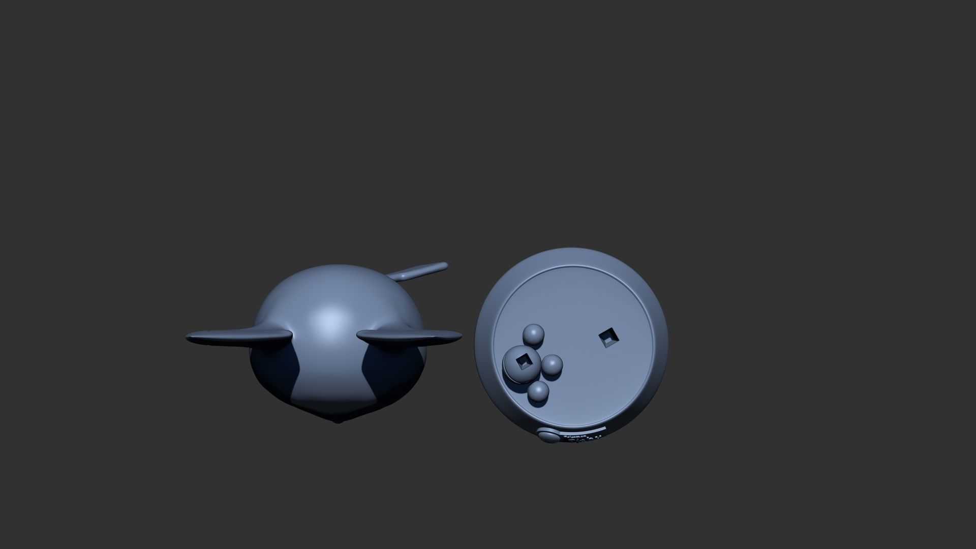 Pichu Pokemon 3D print STL file 3D print model_4