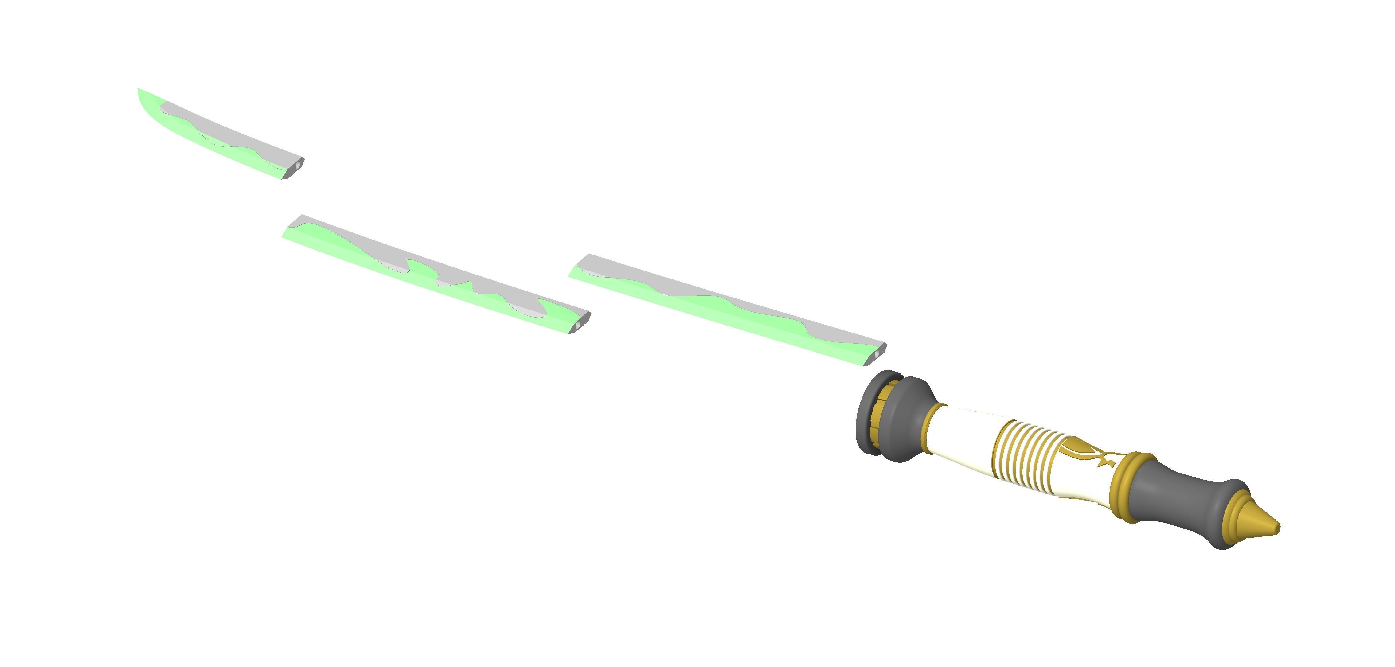 MORGAN ELSBETH BLADE OF TALZIN STAR WARS AHSOKA BY CC3D 3D print model_2