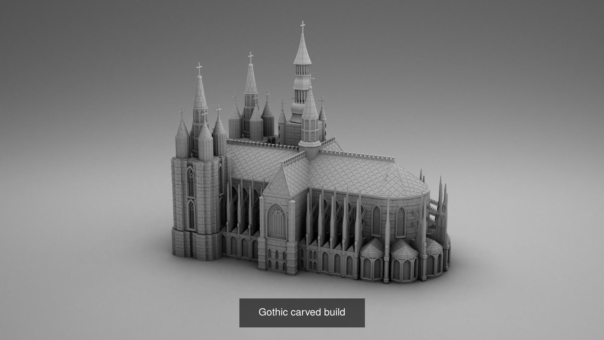 Gothic architecture 3D Model Collection_18