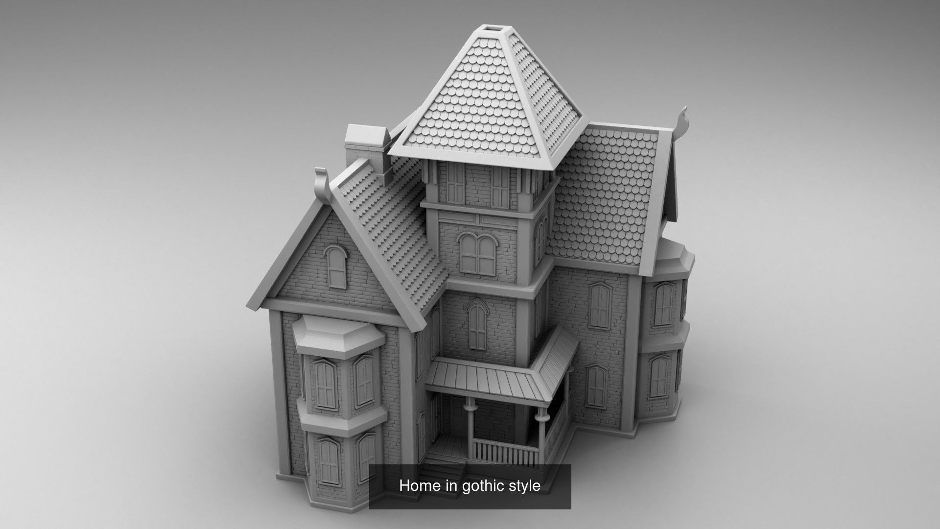 Gothic architecture 3D Model Collection_23