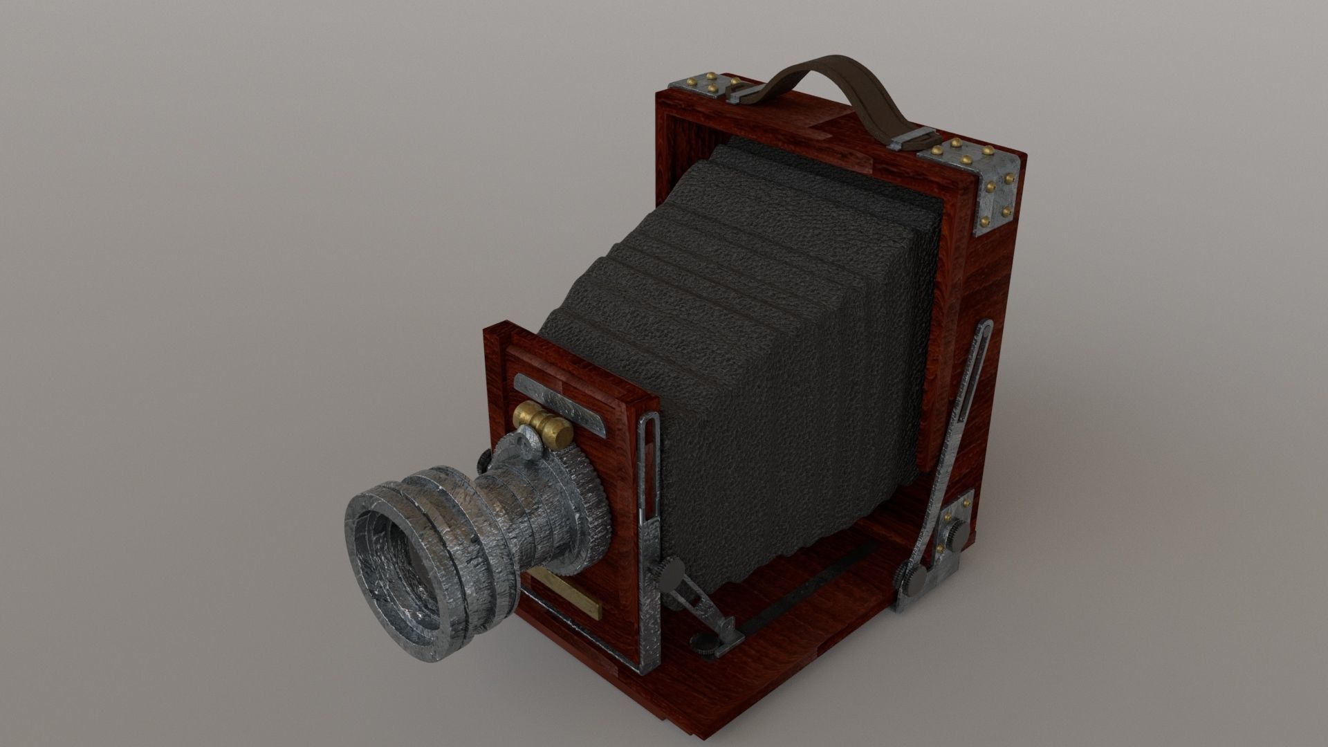 laos Old Camera Low-poly 3D model_2