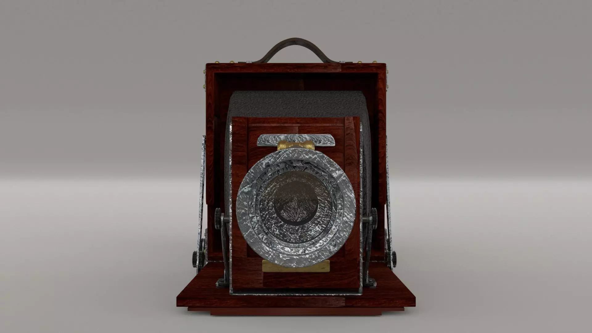 laos Old Camera Low-poly 3D model_0