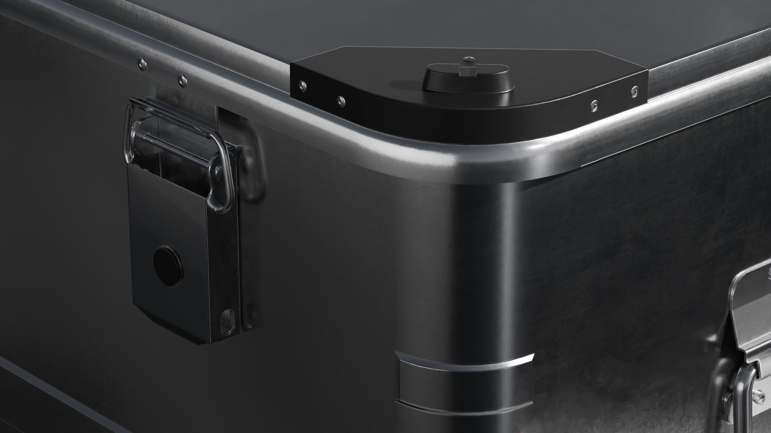 Aluminum Container 003 M 3D model_3