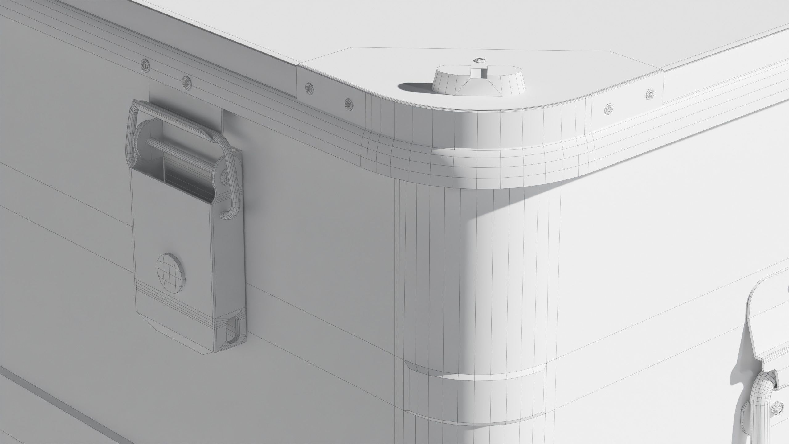 Aluminum Container 003 M 3D model_4
