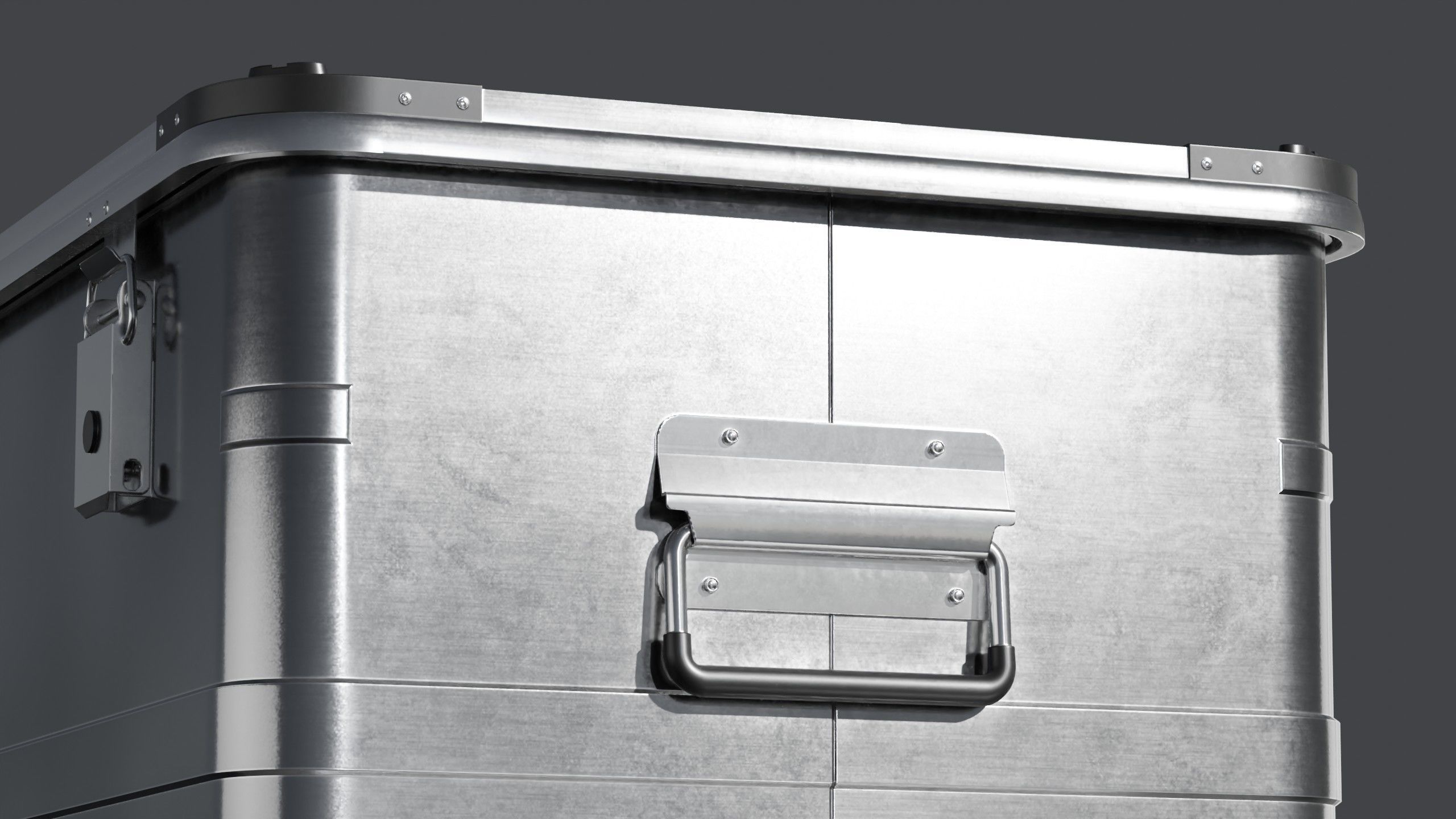 Aluminum Container 003 M 3D model_5