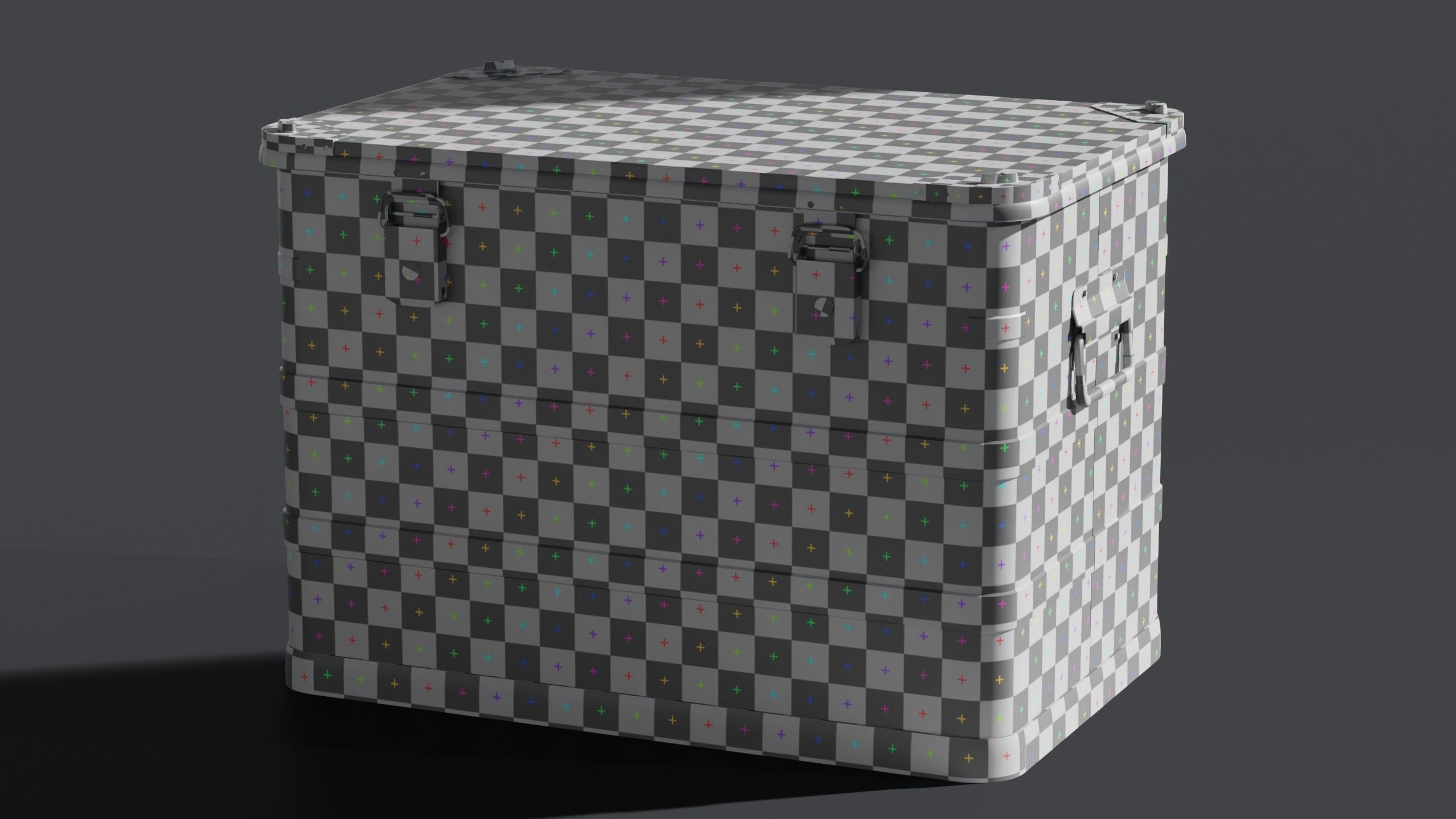 Aluminum Container 003 M 3D model_8