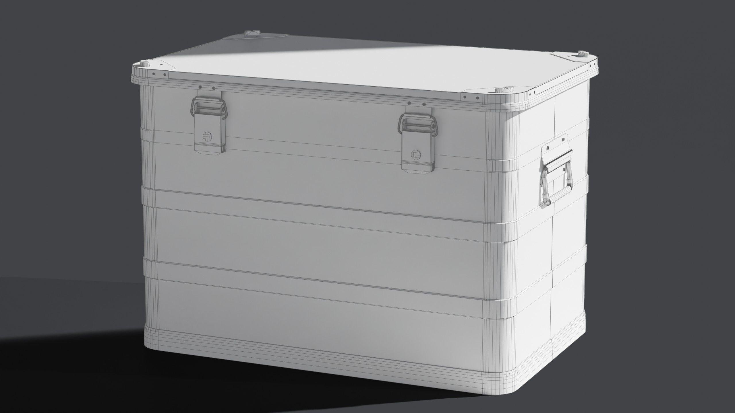 Aluminum Container 003 M 3D model_7