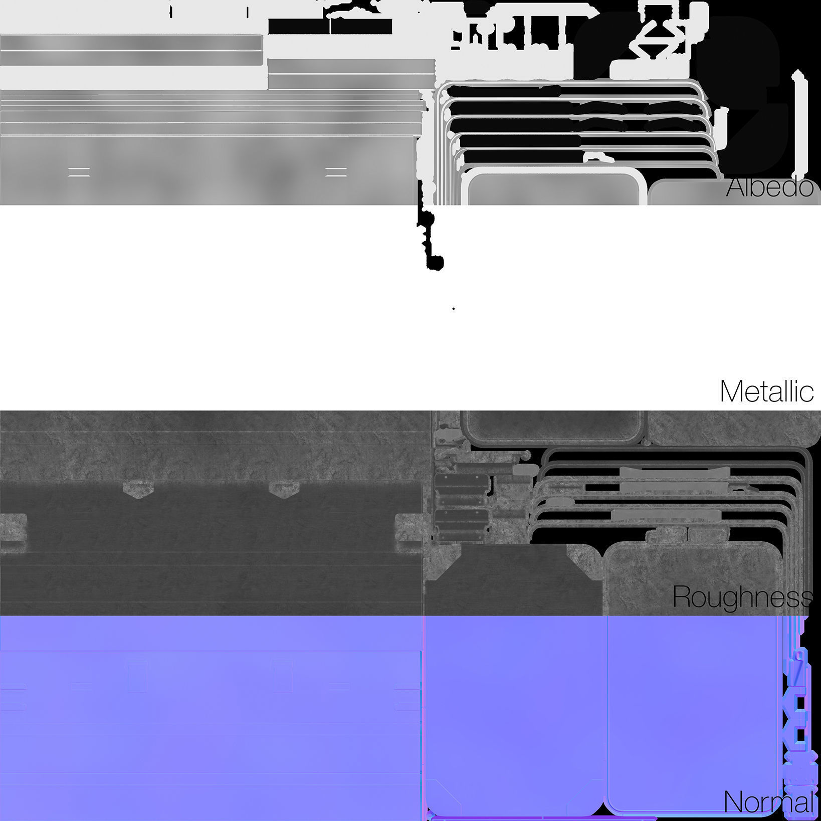 Aluminum Container 003 M 3D model_9