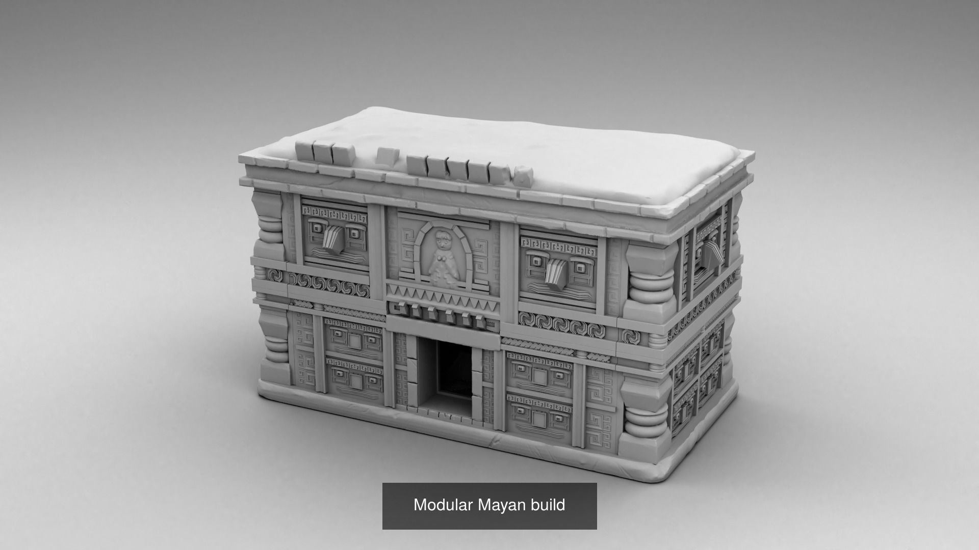 Maya Architecture 3D Model Collection_47