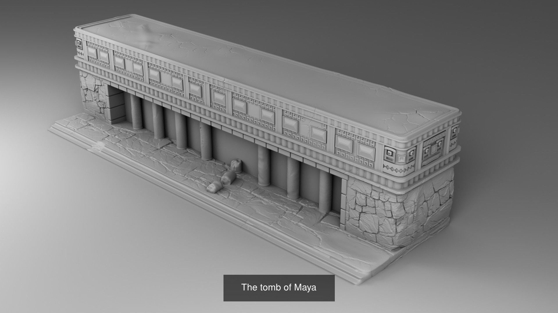 Maya Architecture 3D Model Collection_20