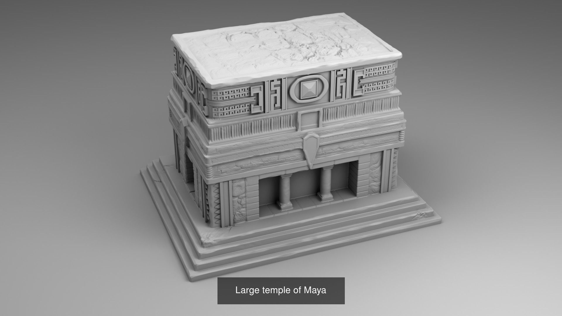 Maya Architecture 3D Model Collection_40