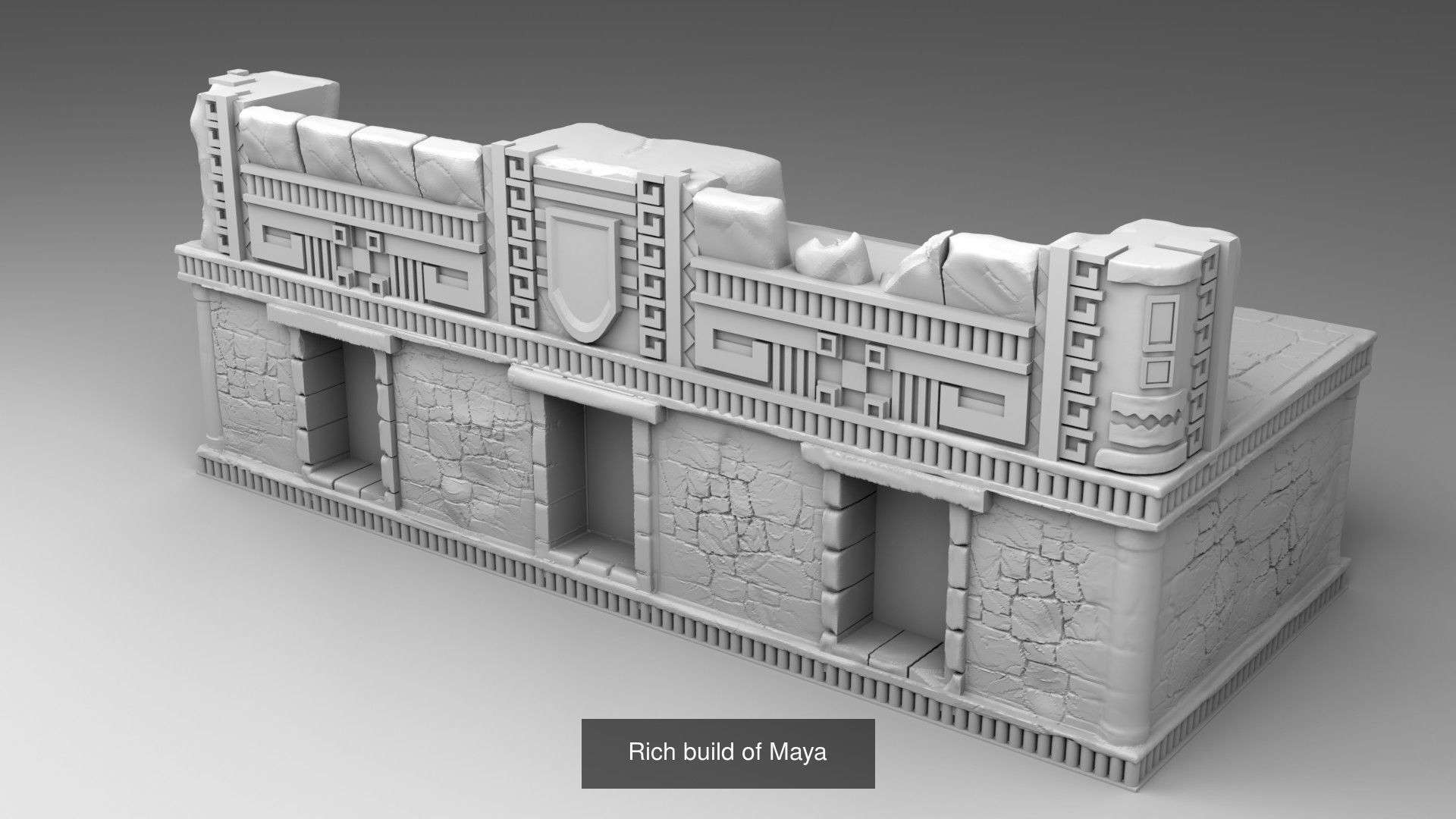 Maya Architecture 3D Model Collection_18