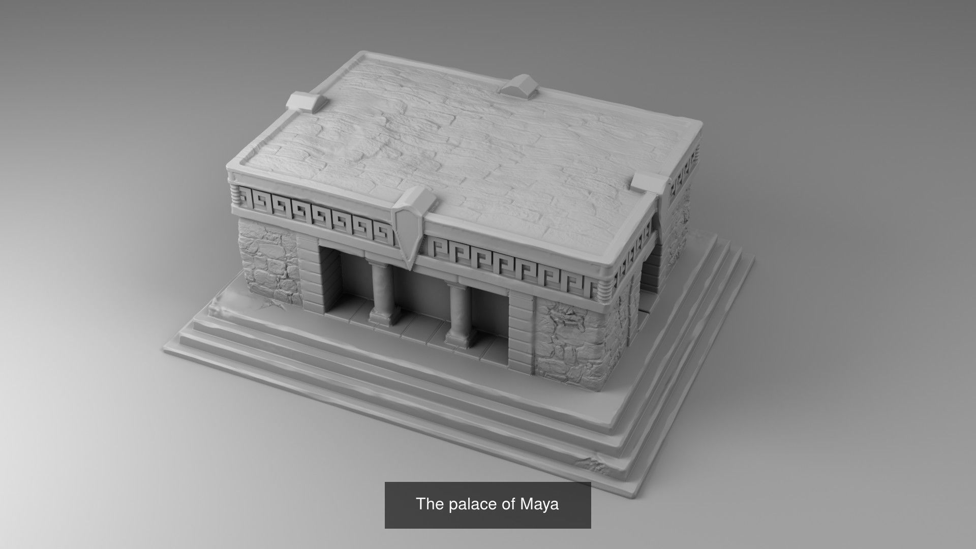 Maya Architecture 3D Model Collection_39