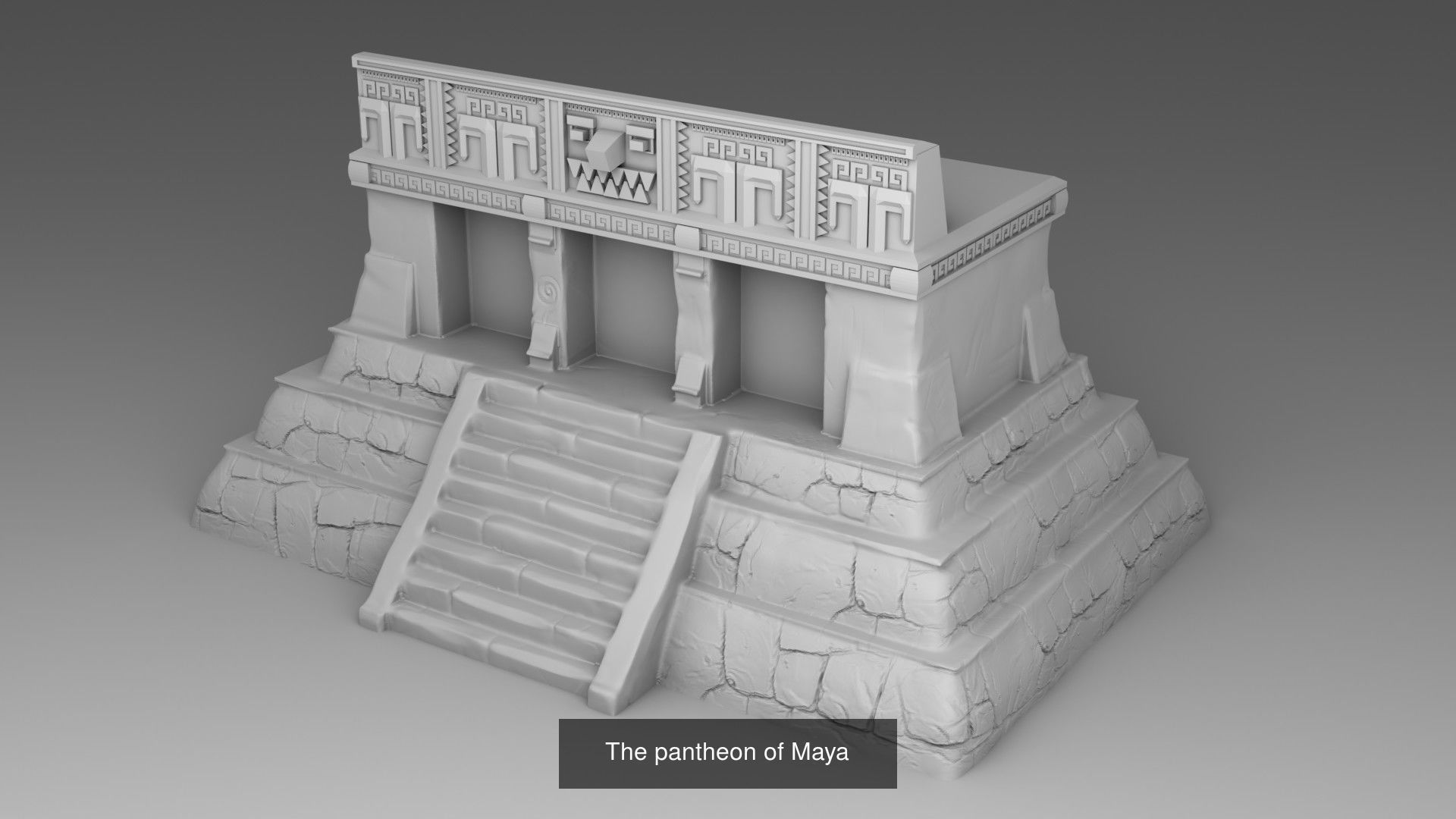 Maya Architecture 3D Model Collection_24