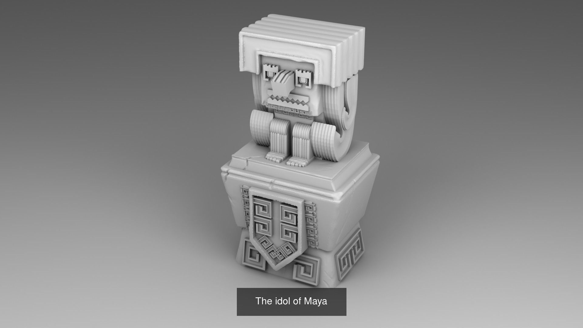 Maya Architecture 3D Model Collection_44