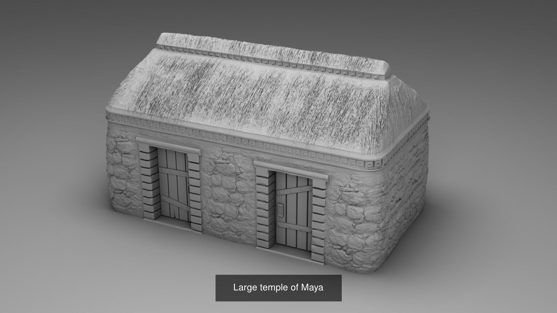 Maya Architecture 3D Model Collection_35