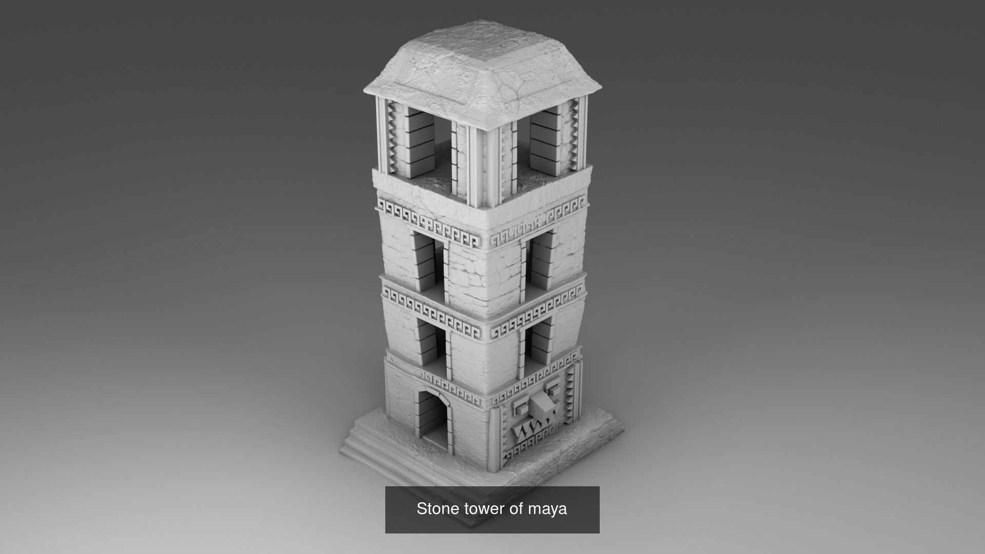 Maya Architecture 3D Model Collection_25