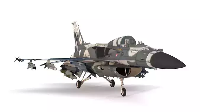 Fighter Aircraft 3D model