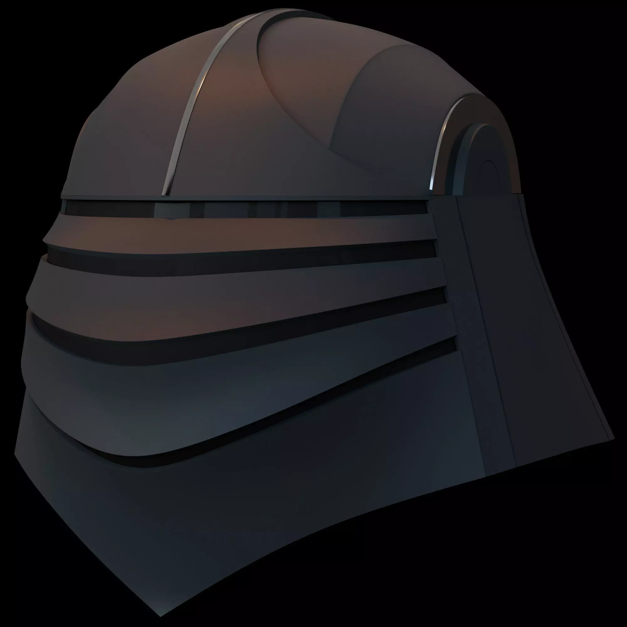 Eighth Brother Inquisitor Helmet STL file for 3D-Printing 3D print model_0