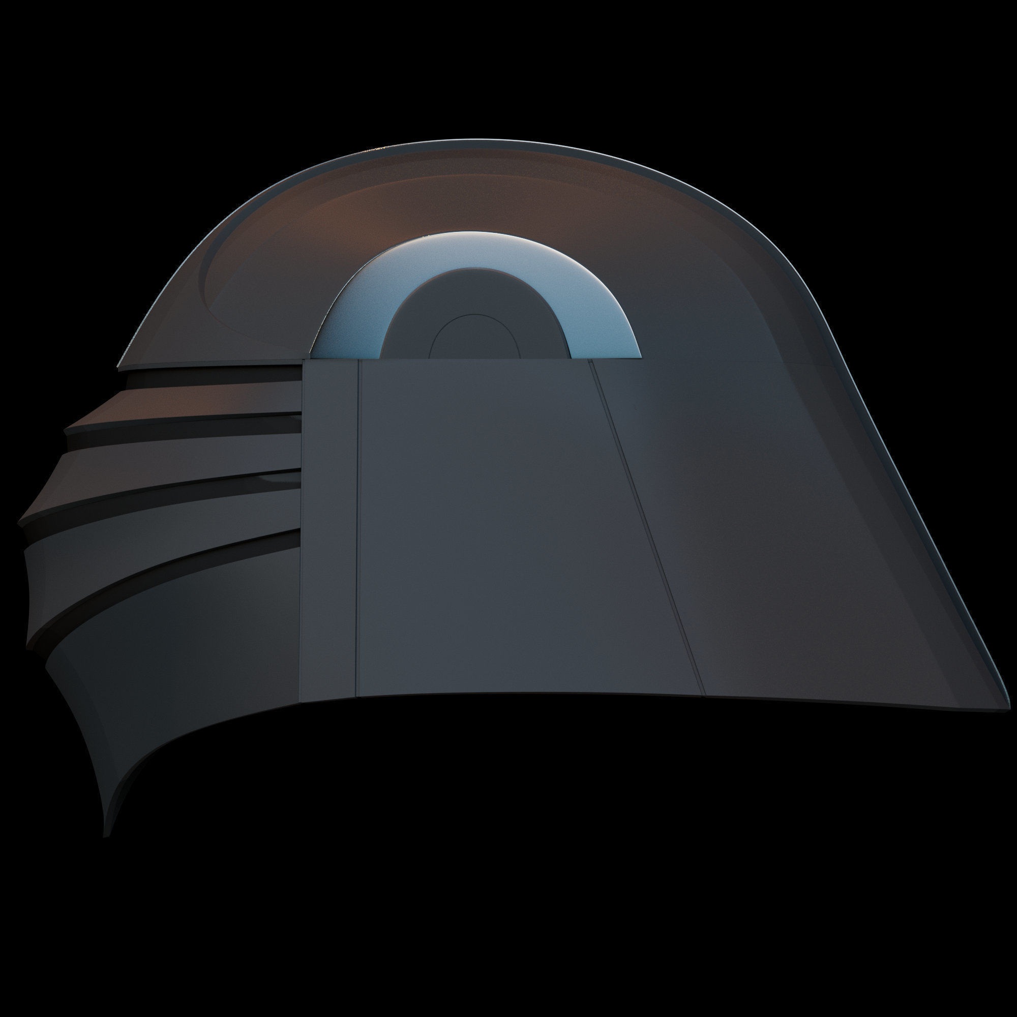 Eighth Brother Inquisitor Helmet STL file for 3D-Printing 3D print model_2