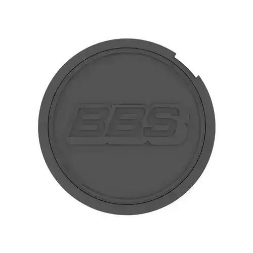 BBS Center Rim Cap Hub Lug Cover Dust 3D print model