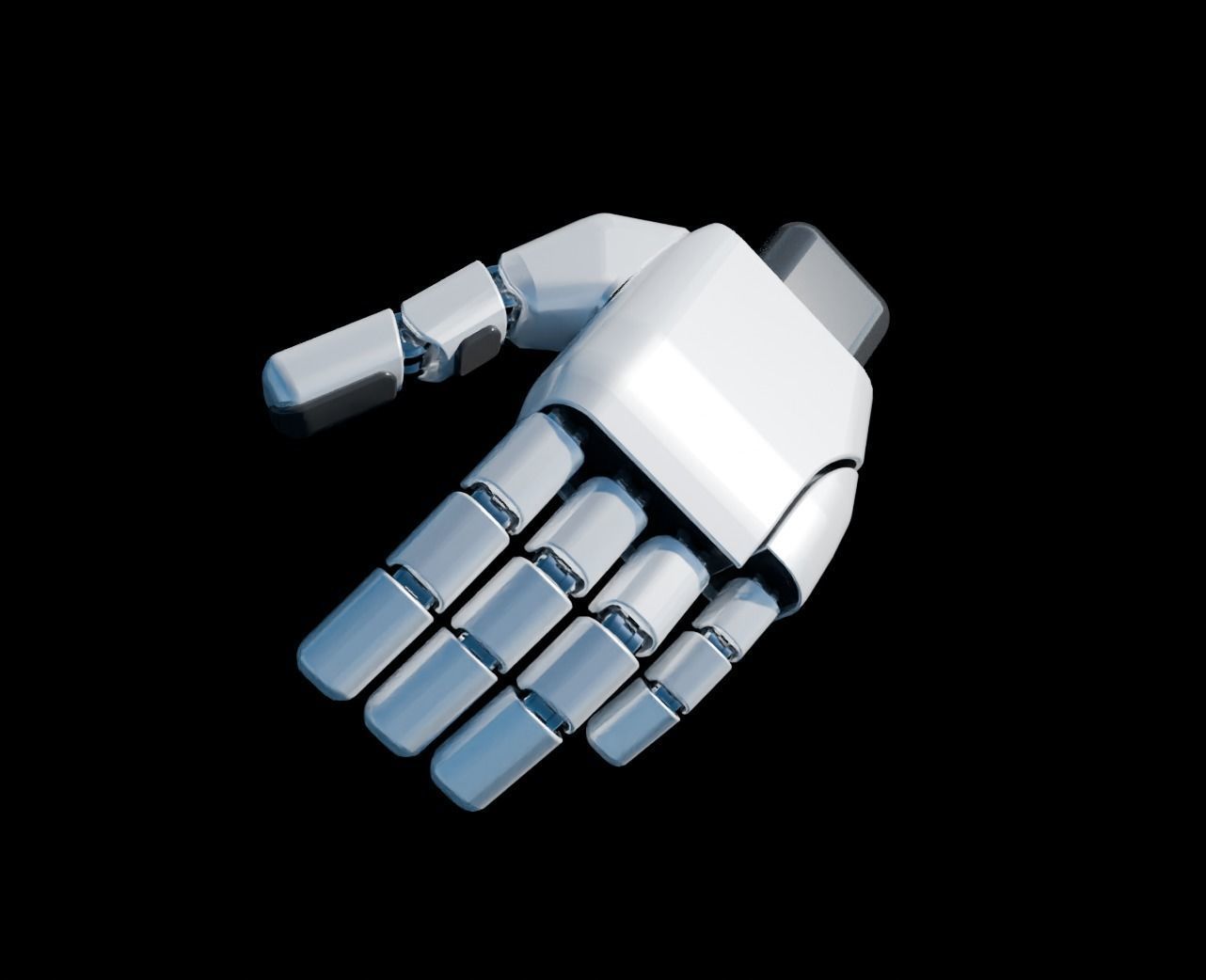 Robotic Hand 3D model_1