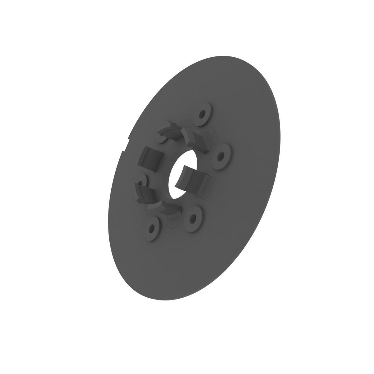 Rial MS10 Wheel Center Rim Cap Hub Lug Cover 3D print model_13