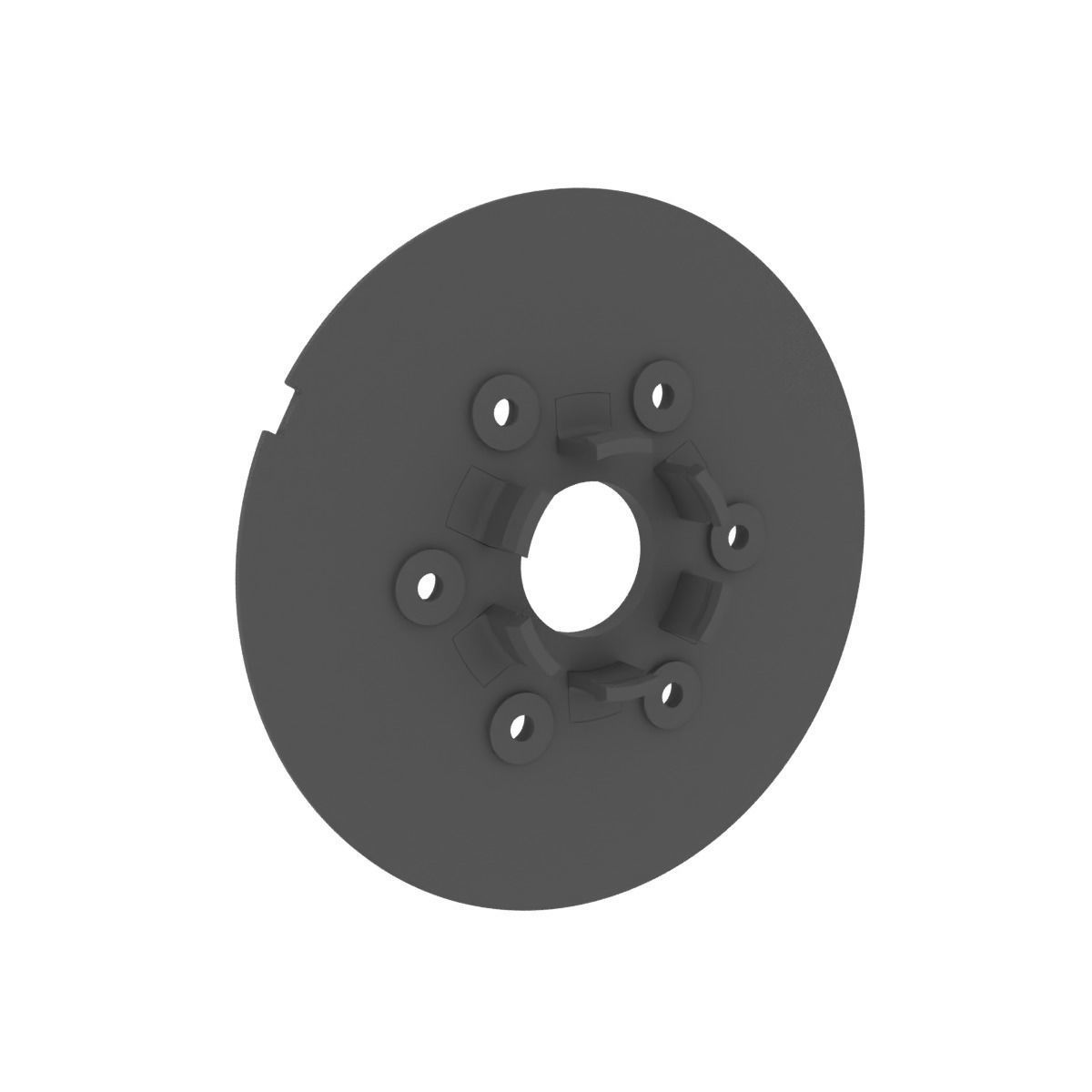 Rial MS10 Wheel Center Rim Cap Hub Lug Cover 3D print model_12