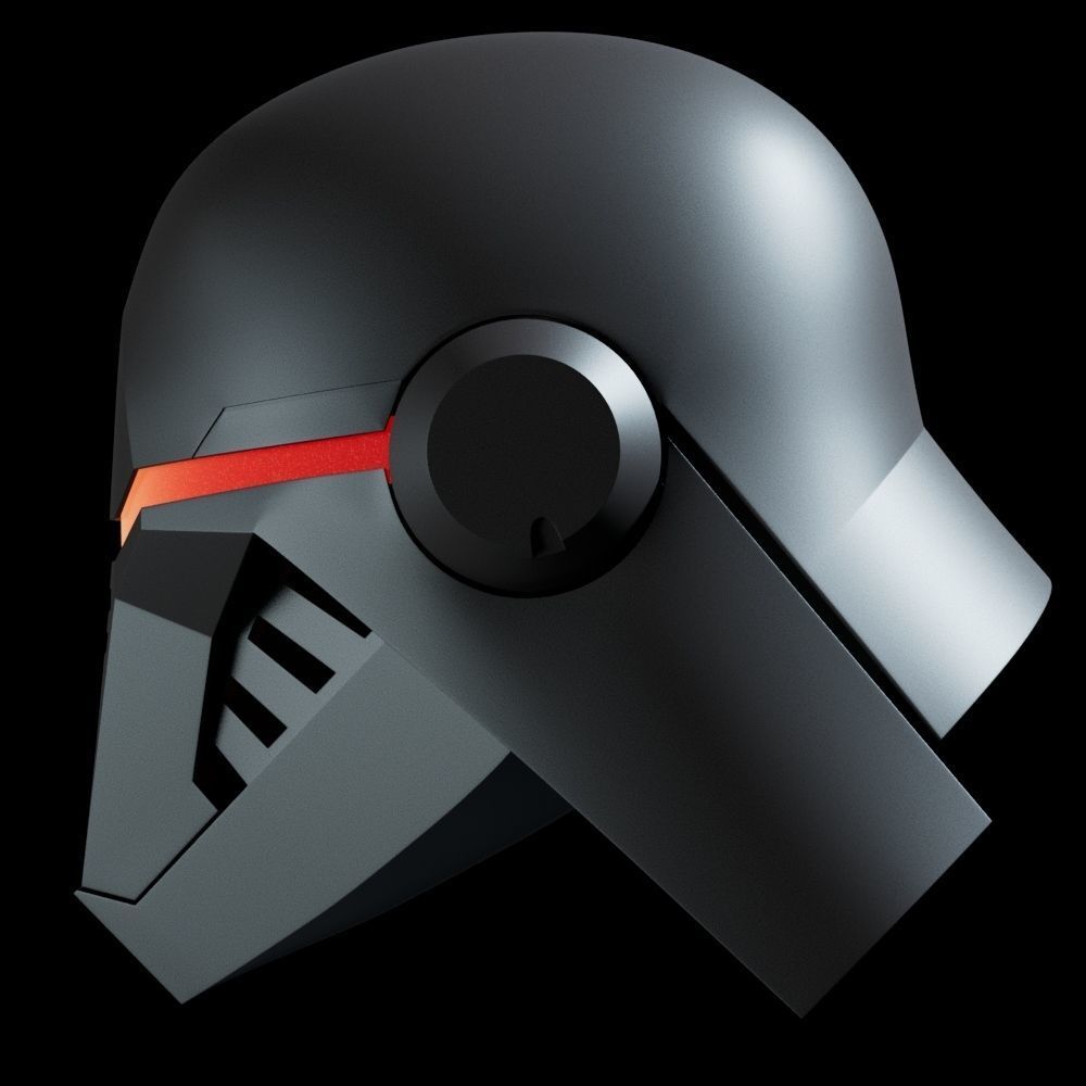Second Sister Inquisitor Helmet STL for 3D Printing 3D print model_2