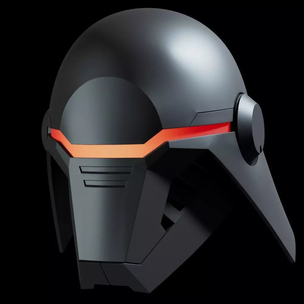 Second Sister Inquisitor Helmet STL for 3D Printing 3D print model_0