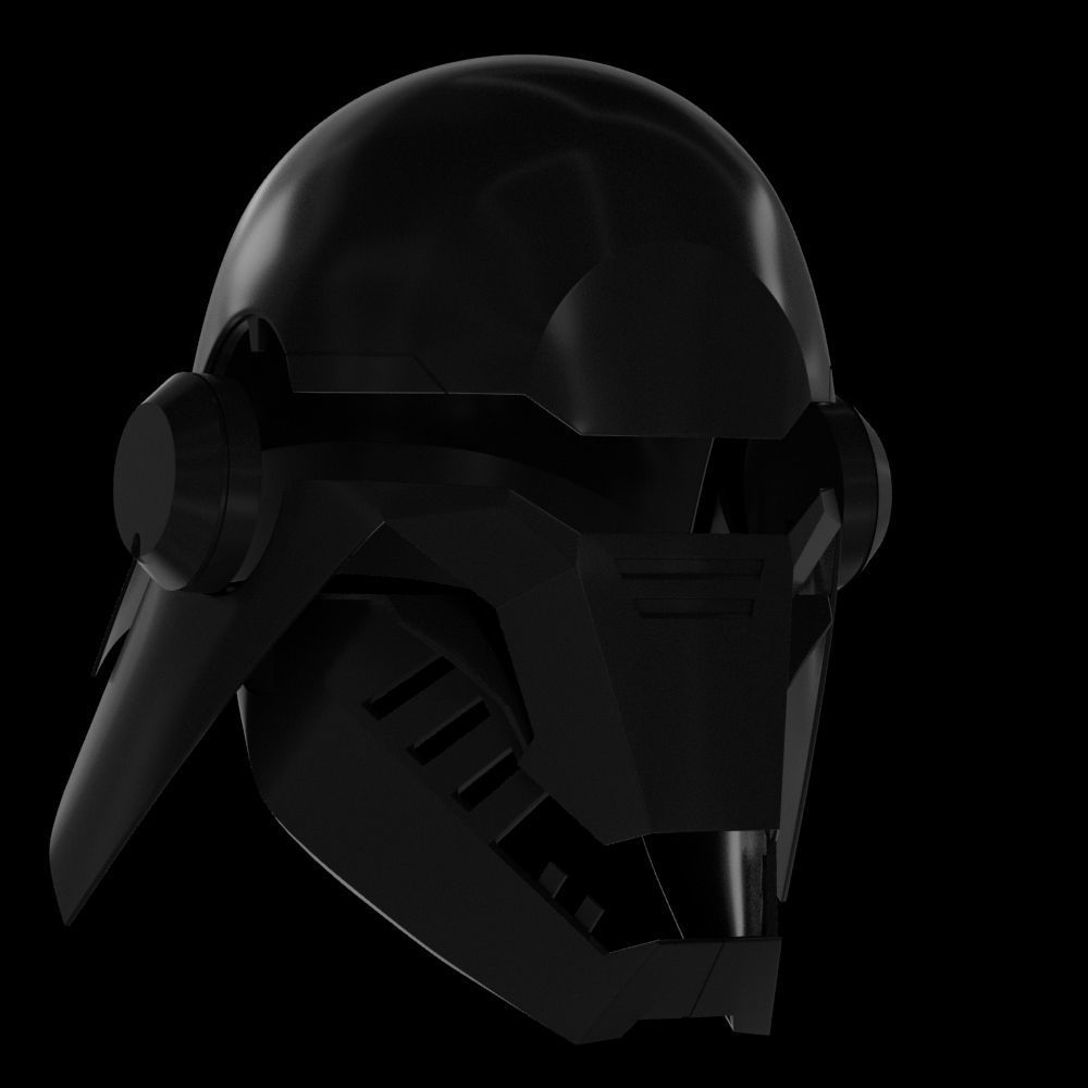 Second Sister Inquisitor Helmet STL for 3D Printing 3D print model_4