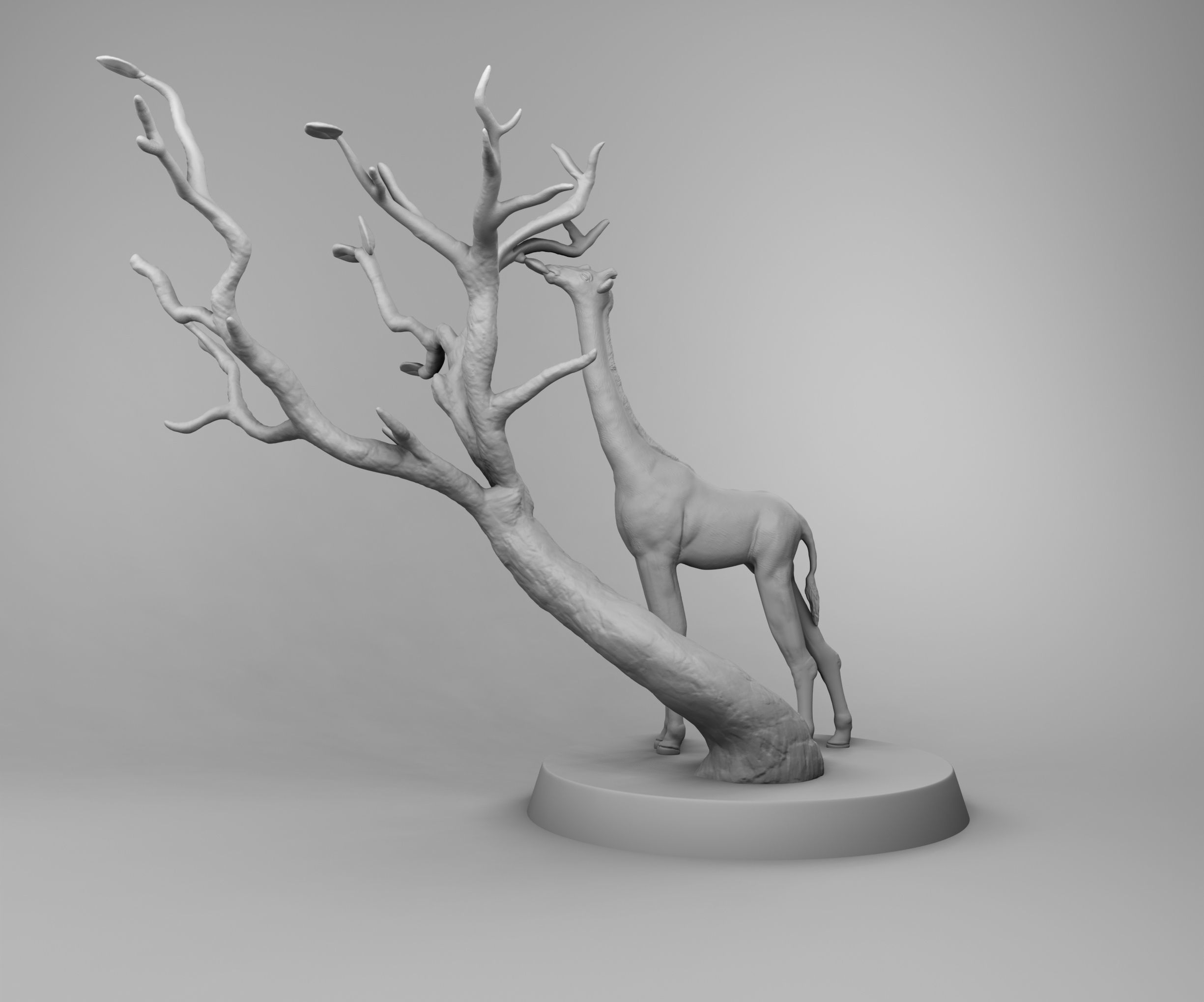 Giraffe 3D print model_1