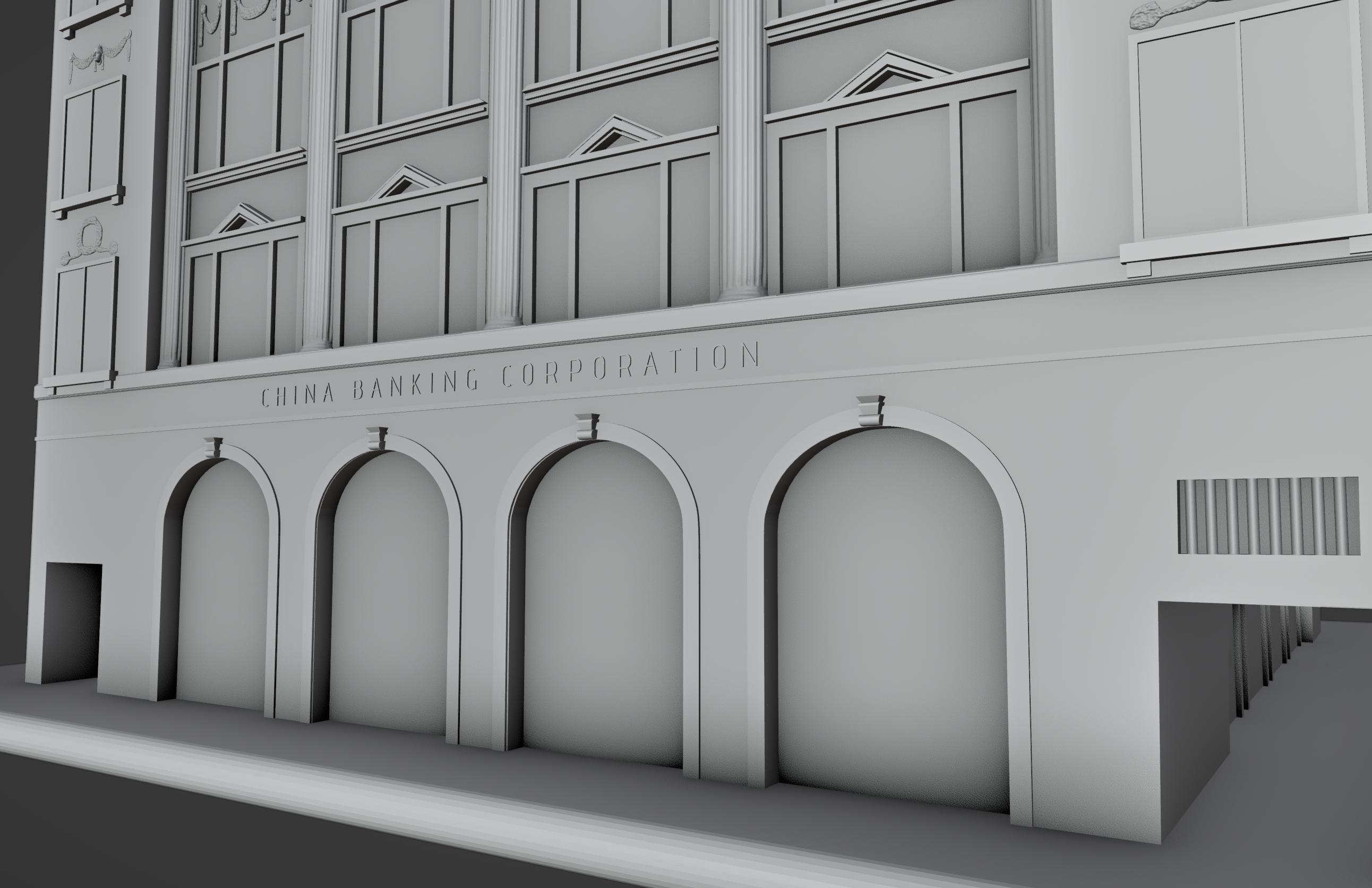 China Banking Corporation Binondo Building 3D print model_8