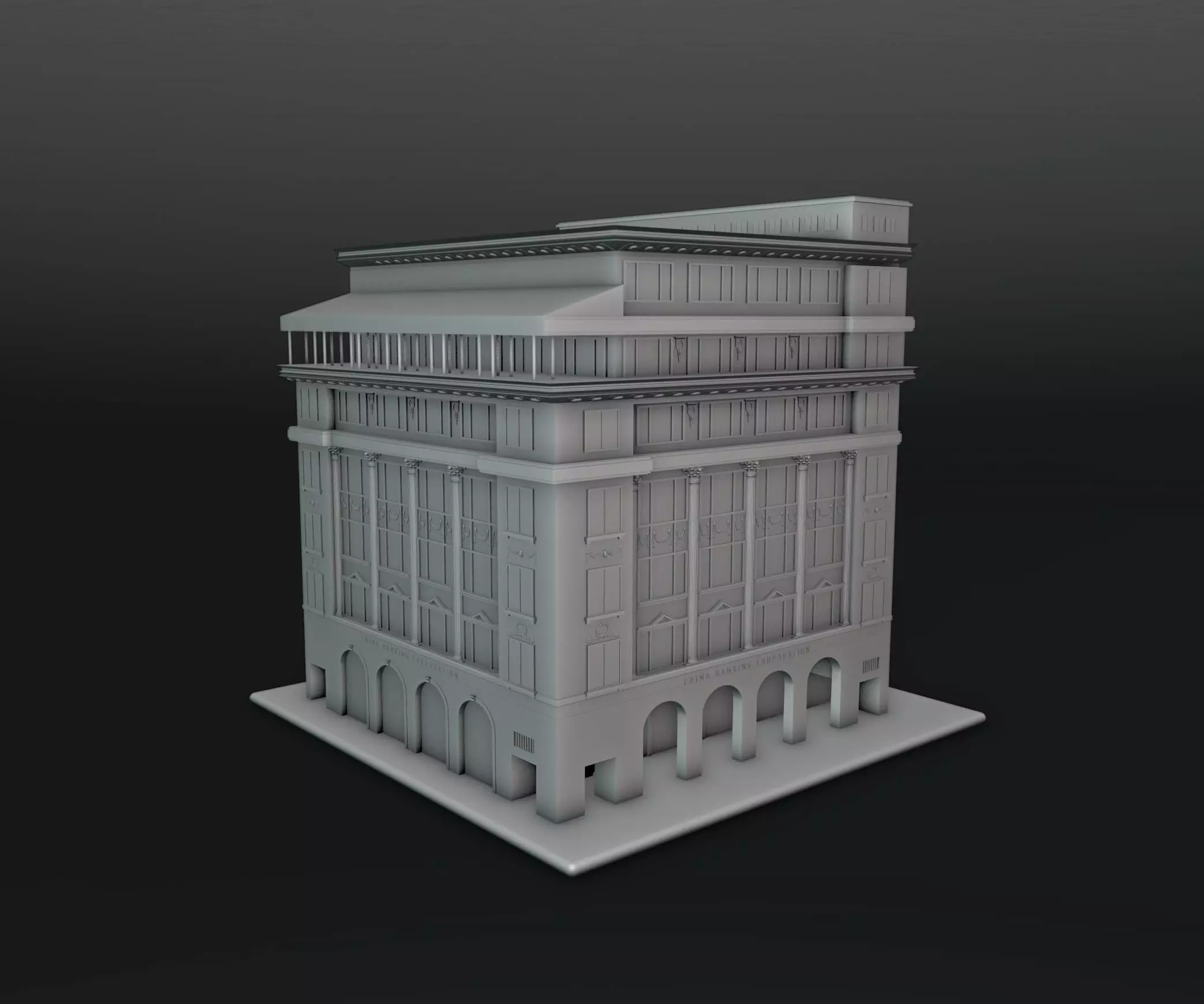 China Banking Corporation Binondo Building 3D print model_0