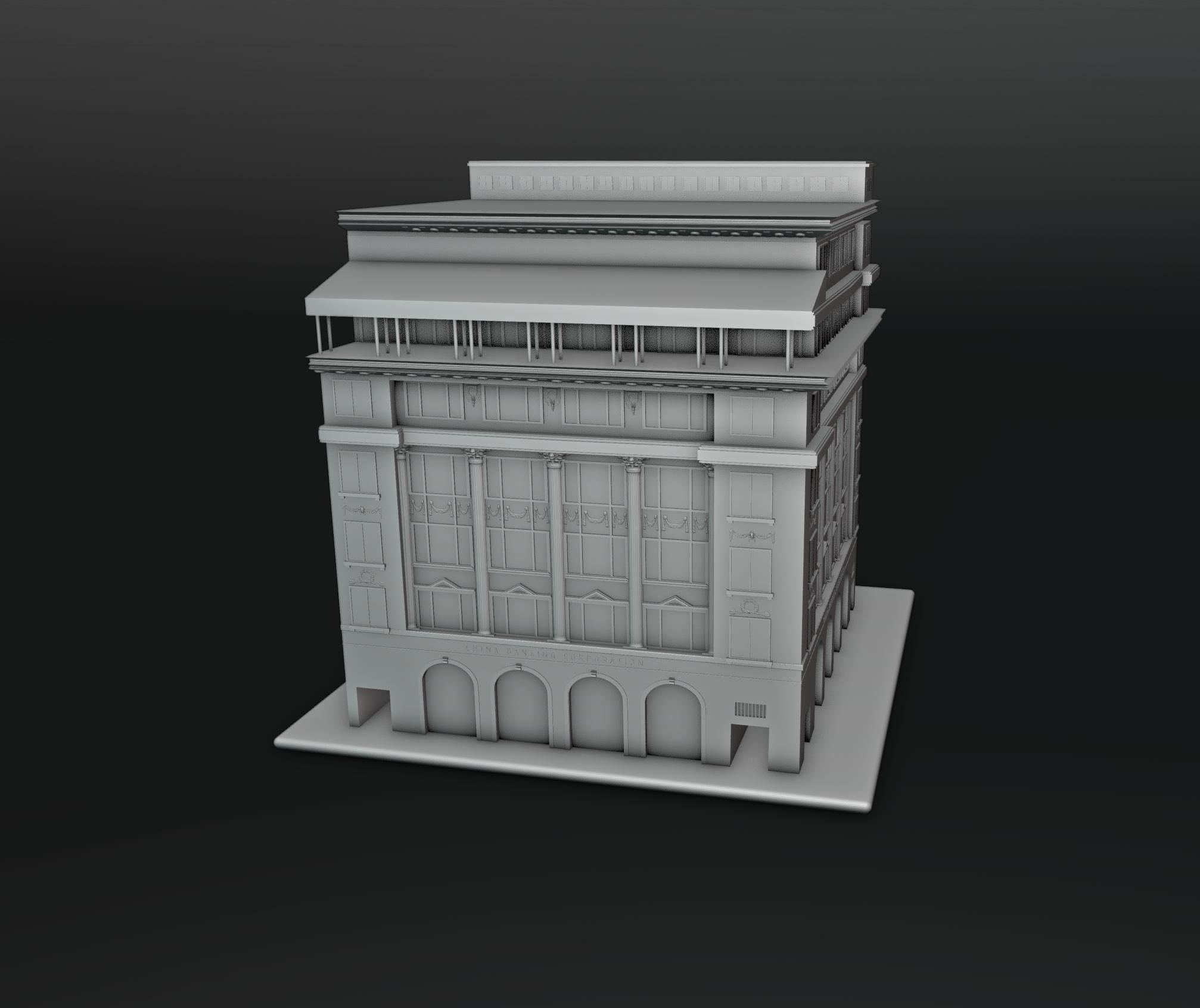 China Banking Corporation Binondo Building 3D print model_1