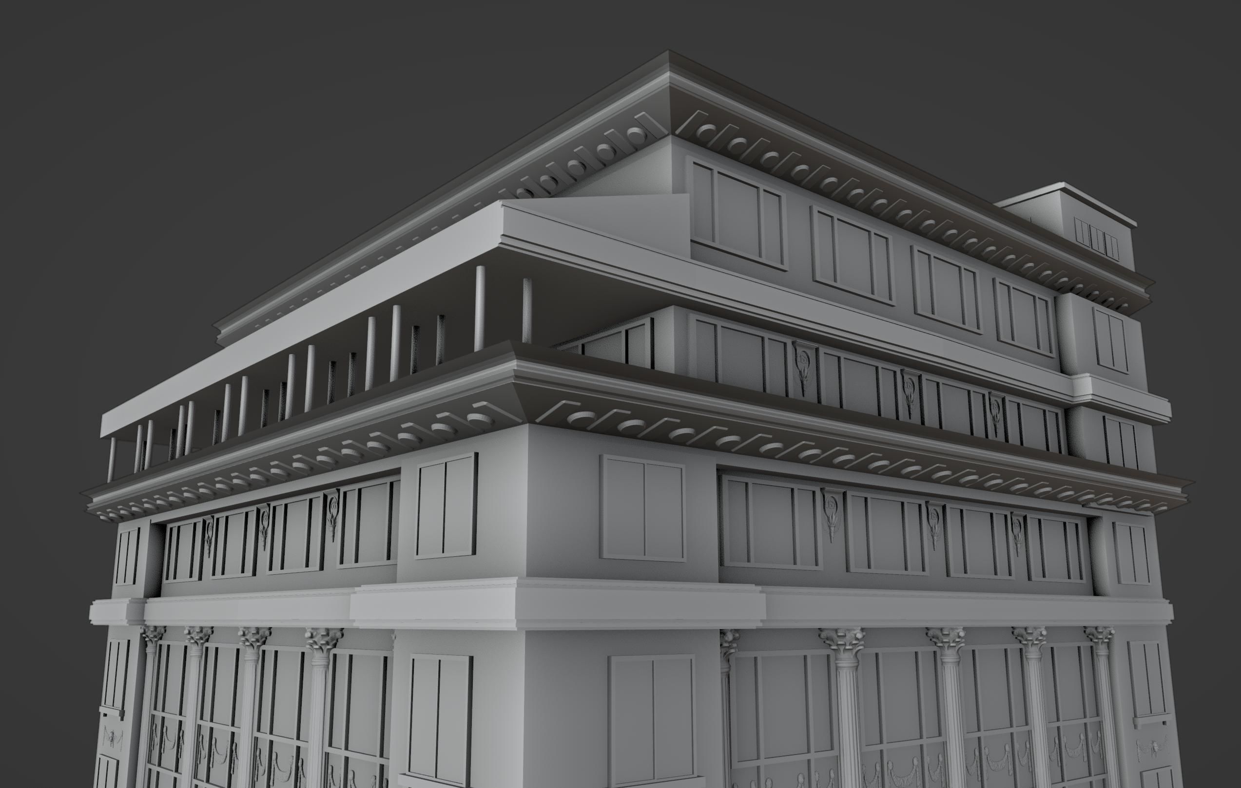 China Banking Corporation Binondo Building 3D print model_3