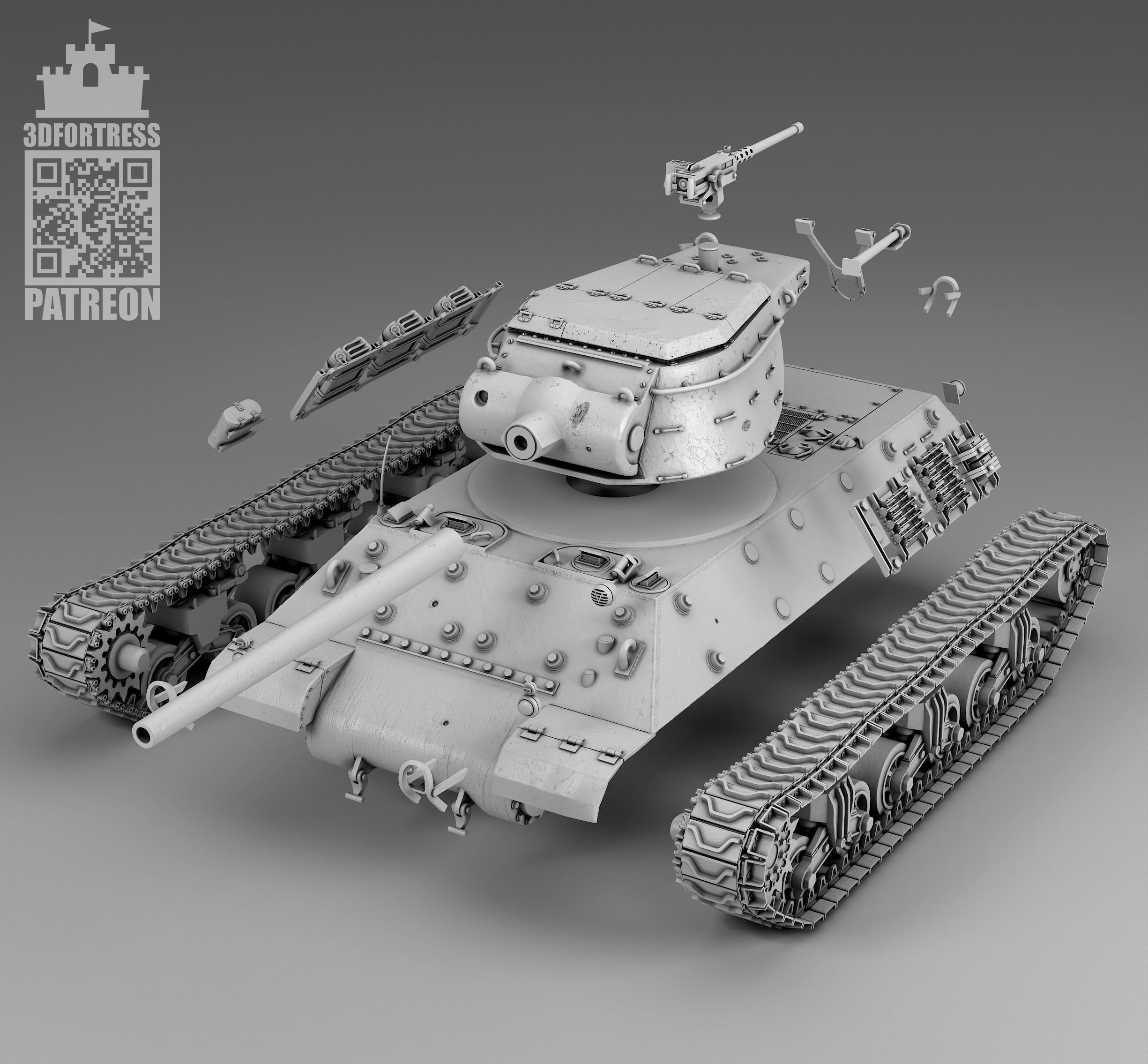 M36B2 3D print model_8
