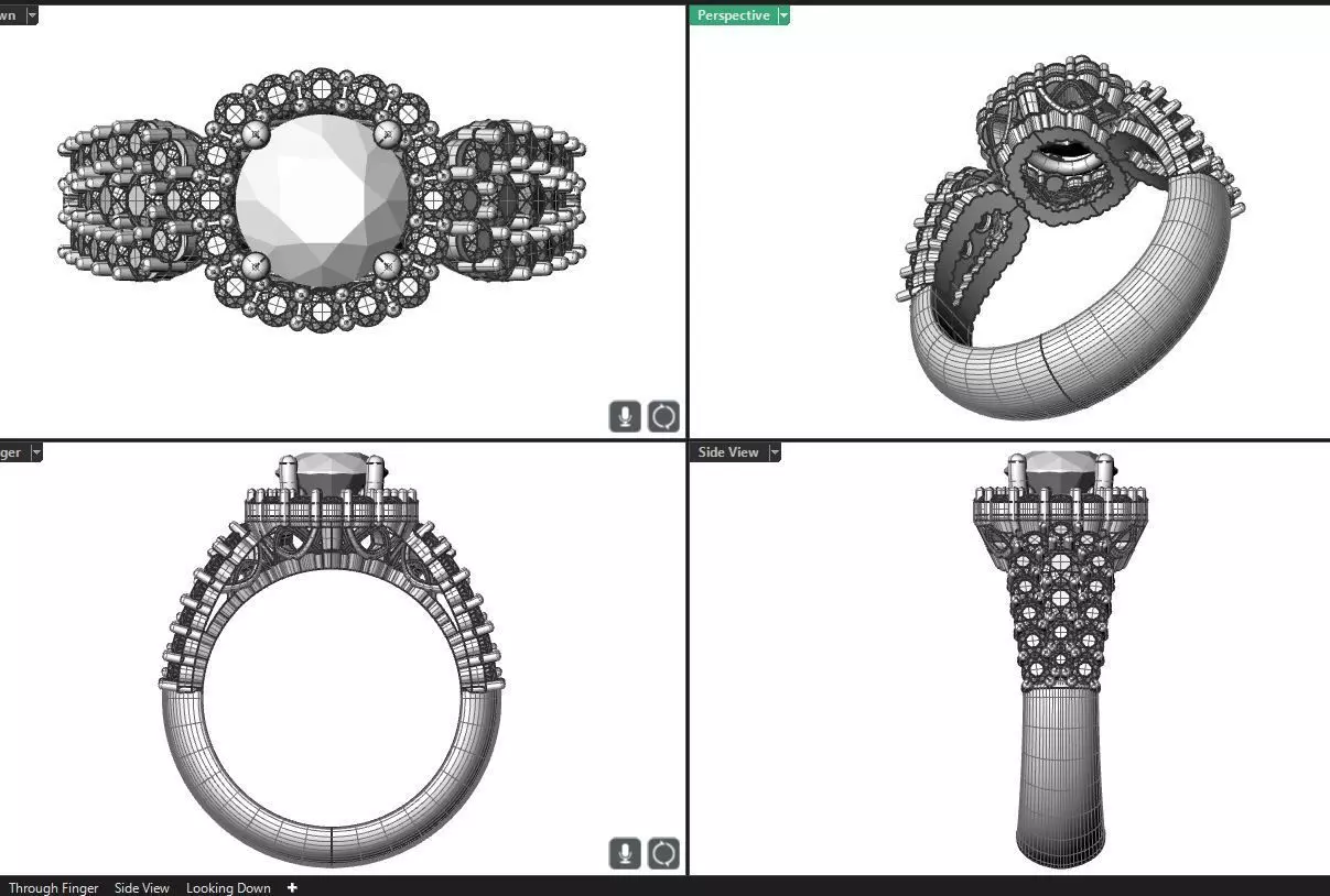 large round center 3D print model_0