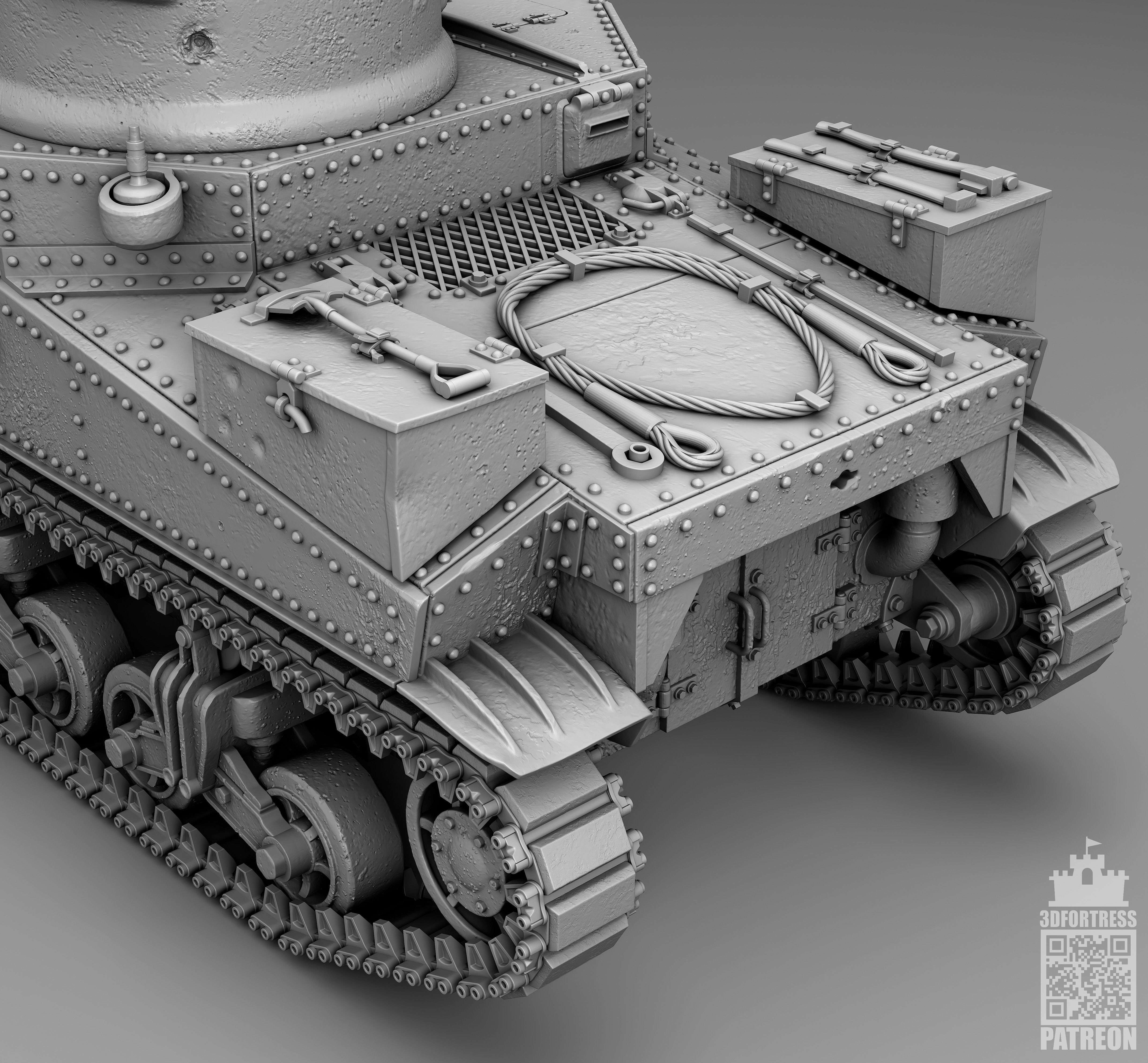 M3 Lee 3D print model_13