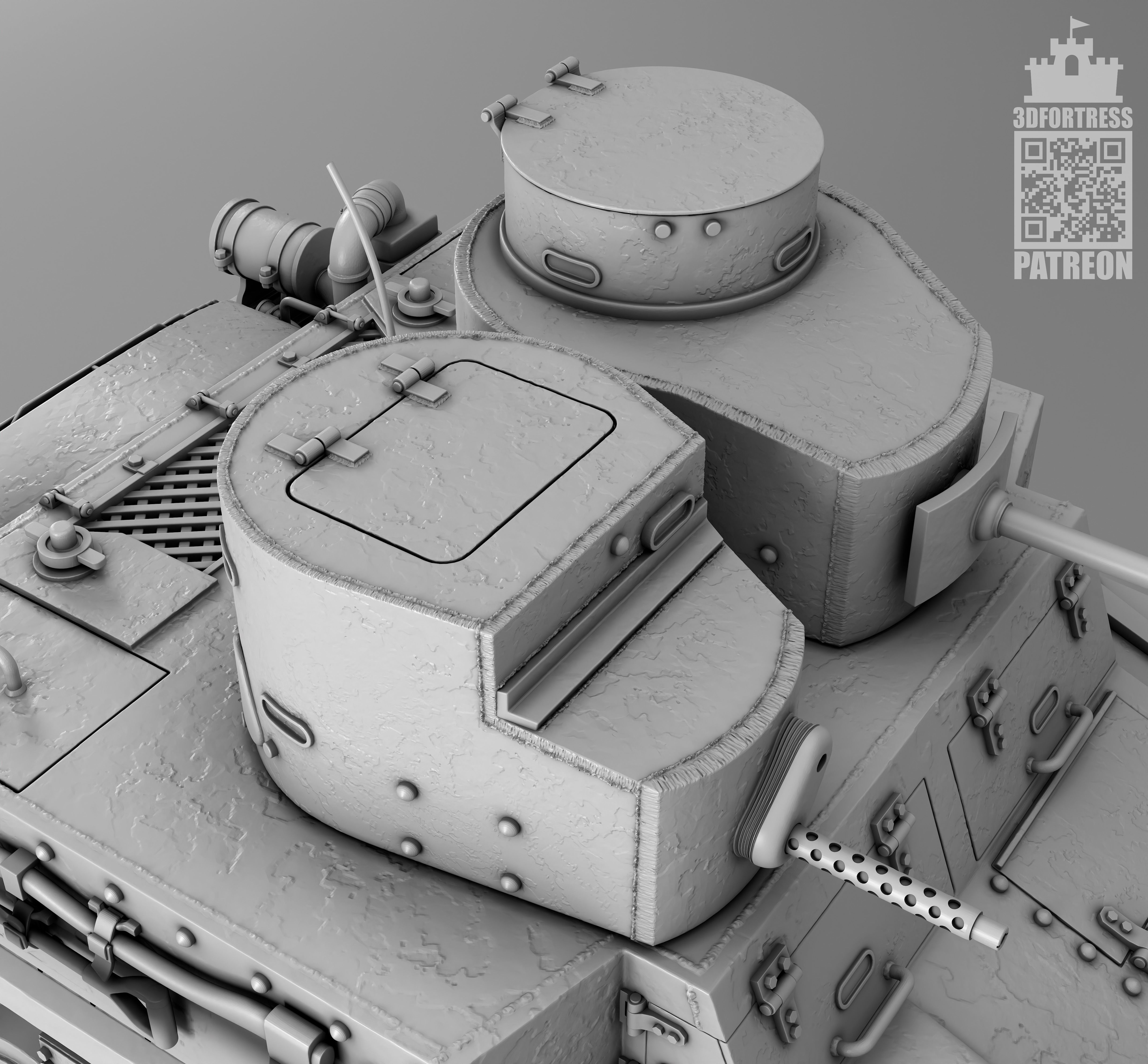 M2A2 - USA 3D print model_4