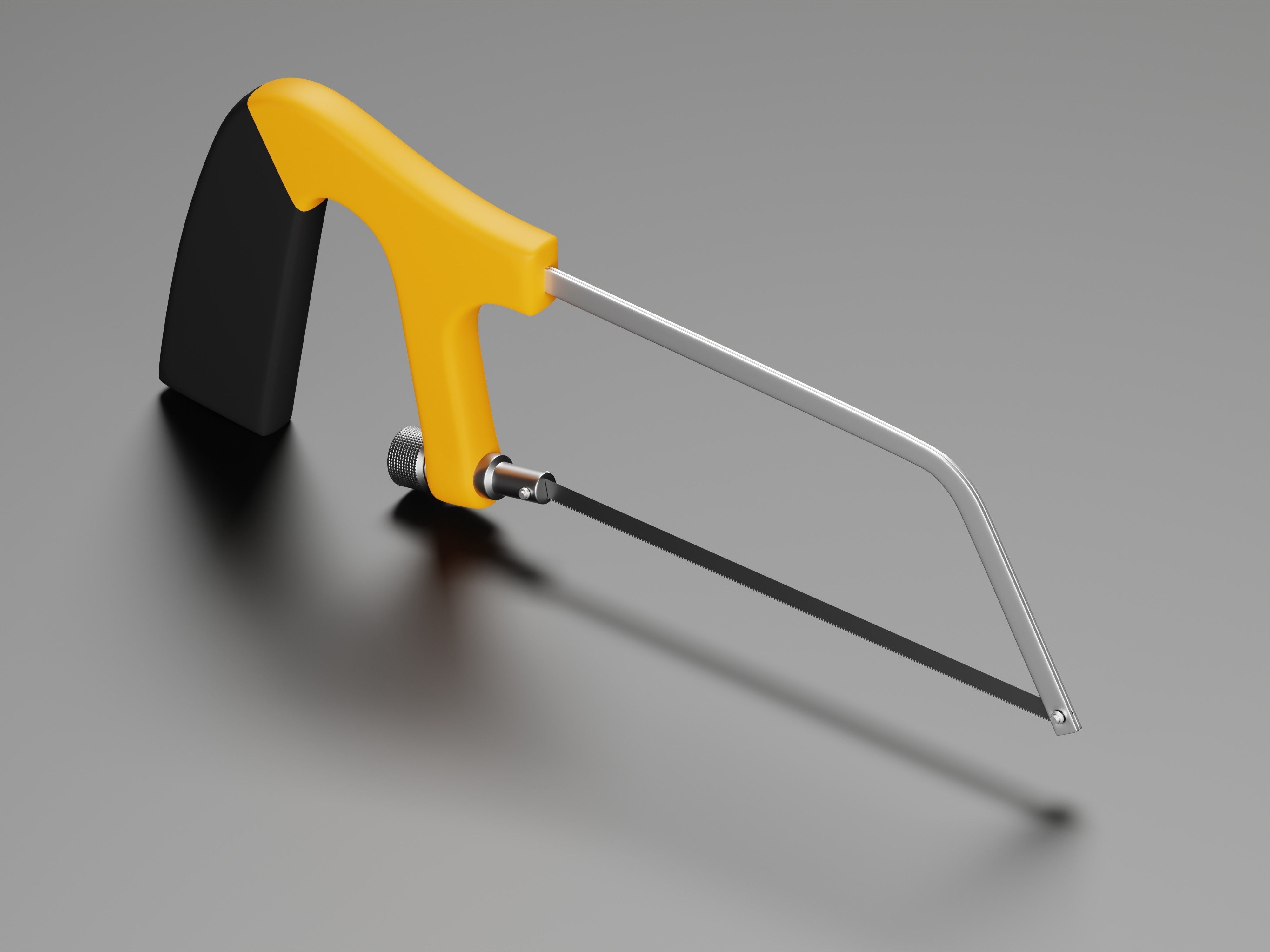 Hand Hacksaw 3D Model Low-poly 3D model_8