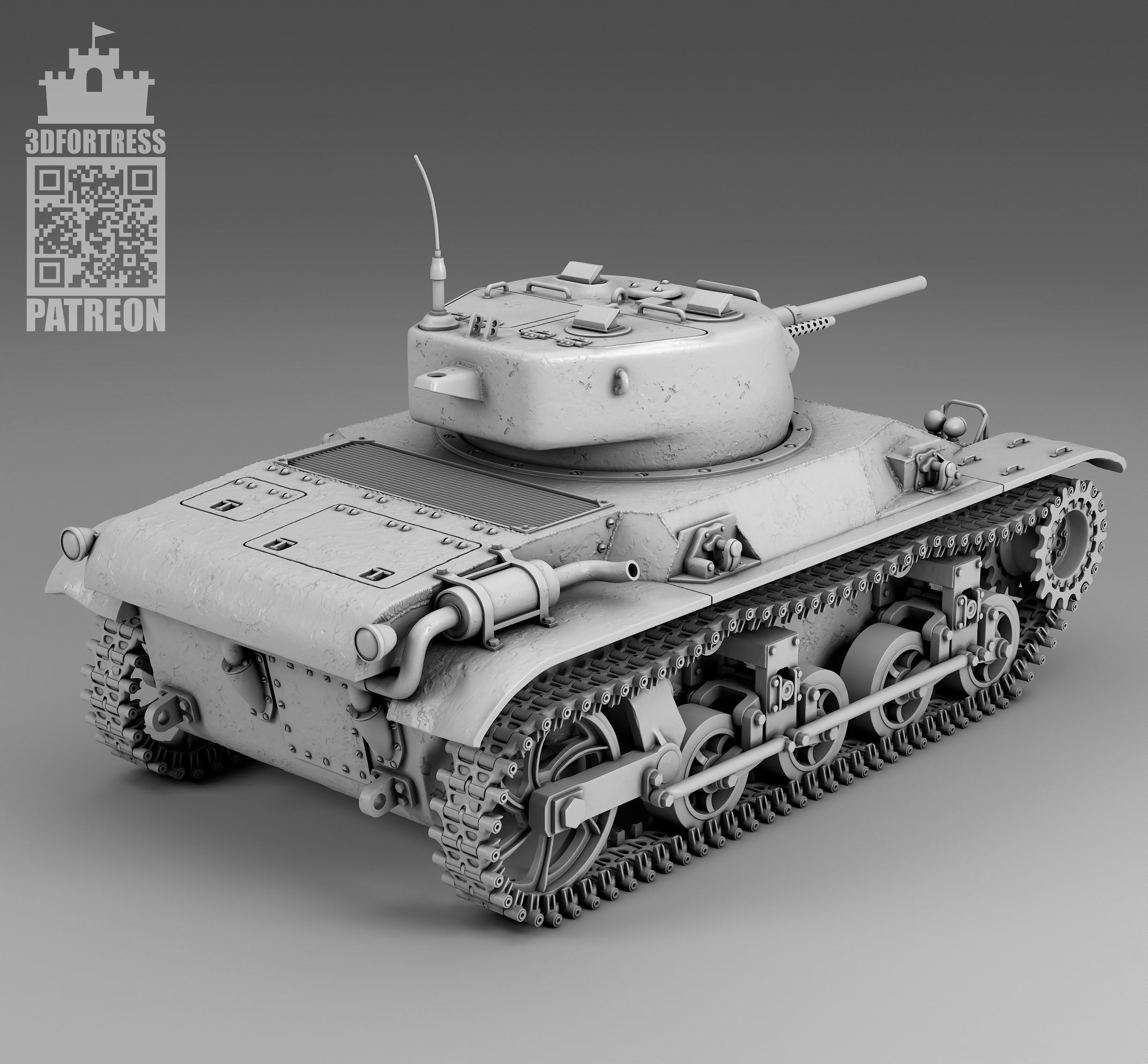 M22 - USA 3D print model_6
