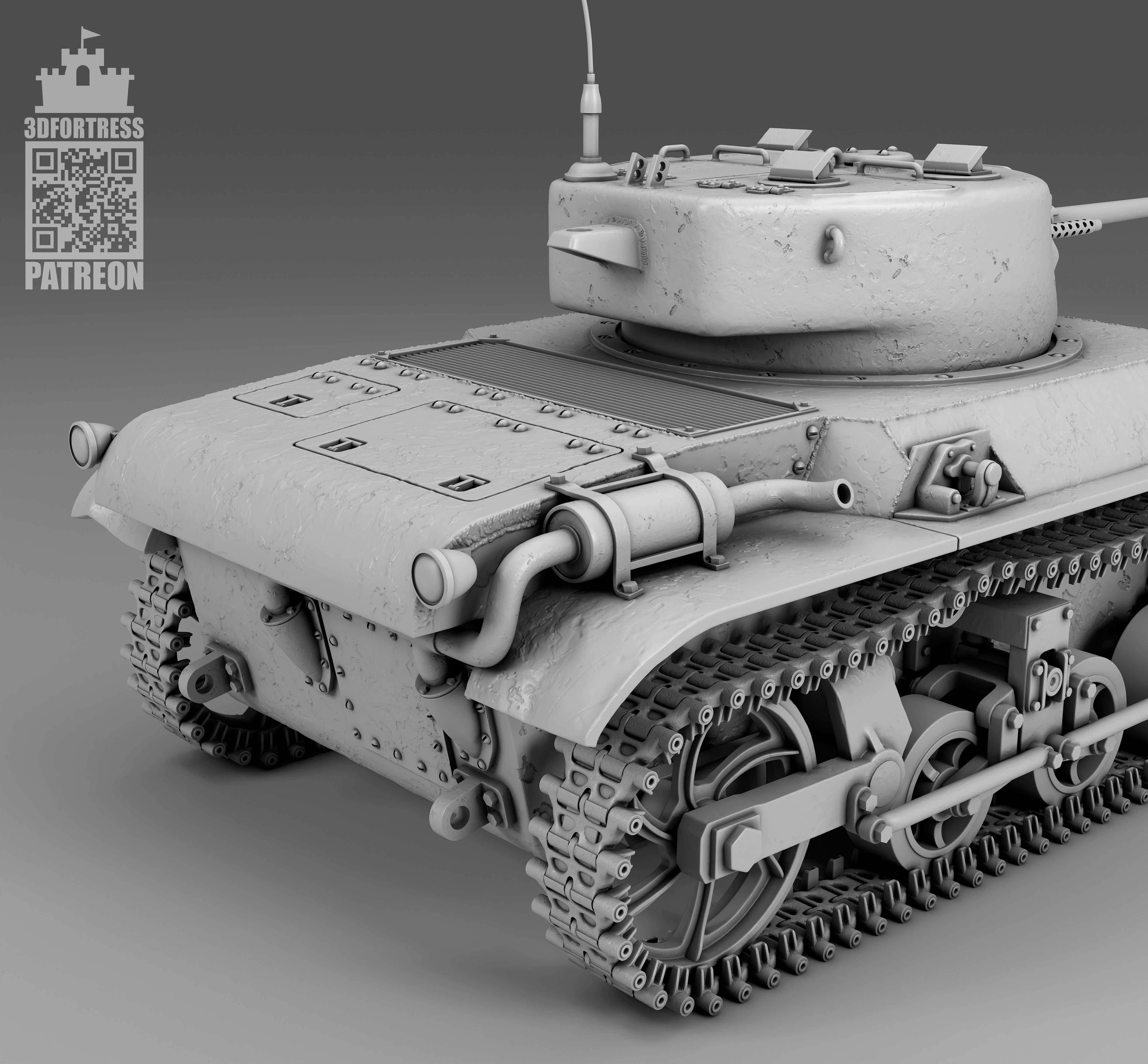 M22 - USA 3D print model_2