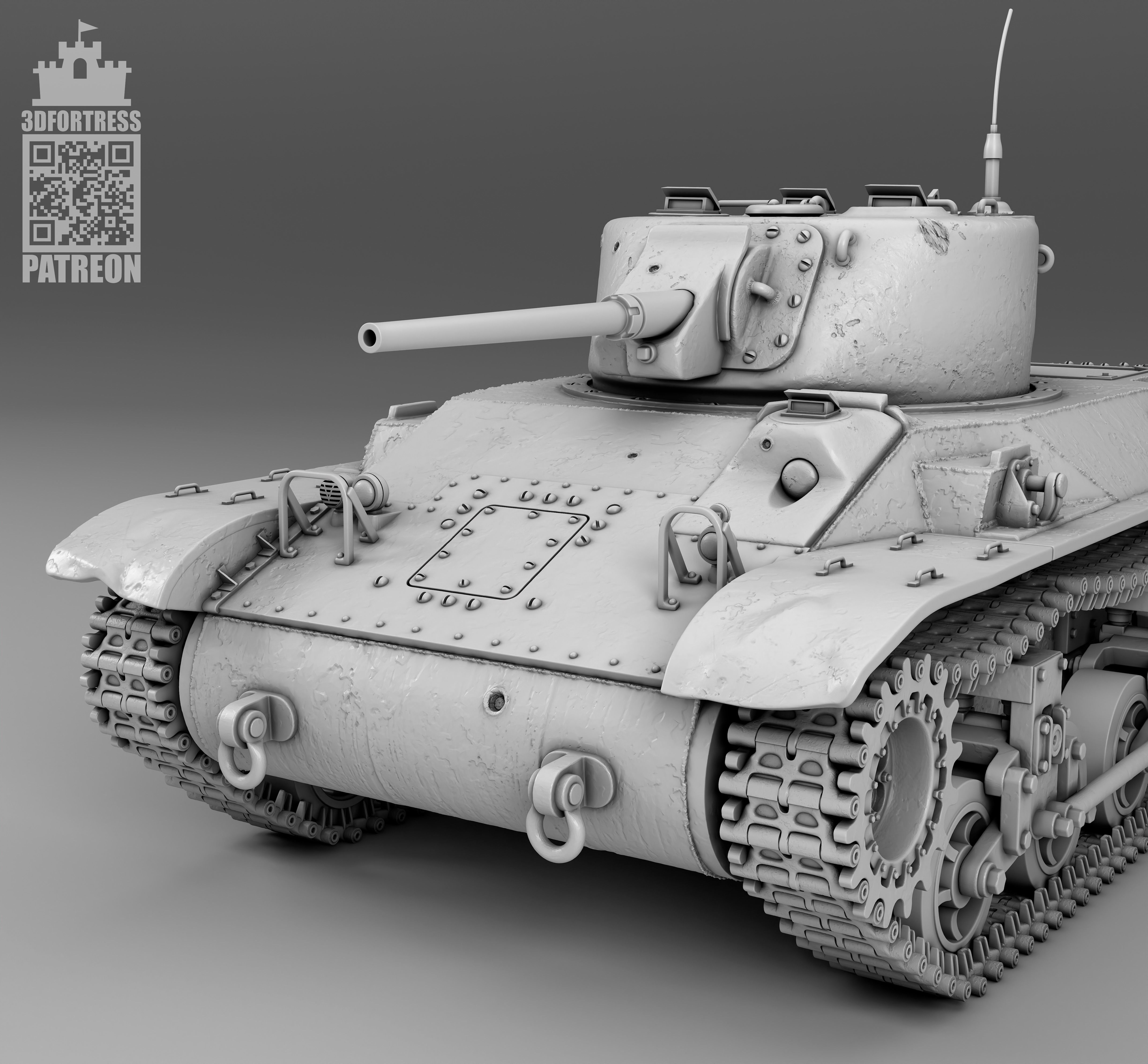 M22 - USA 3D print model_12