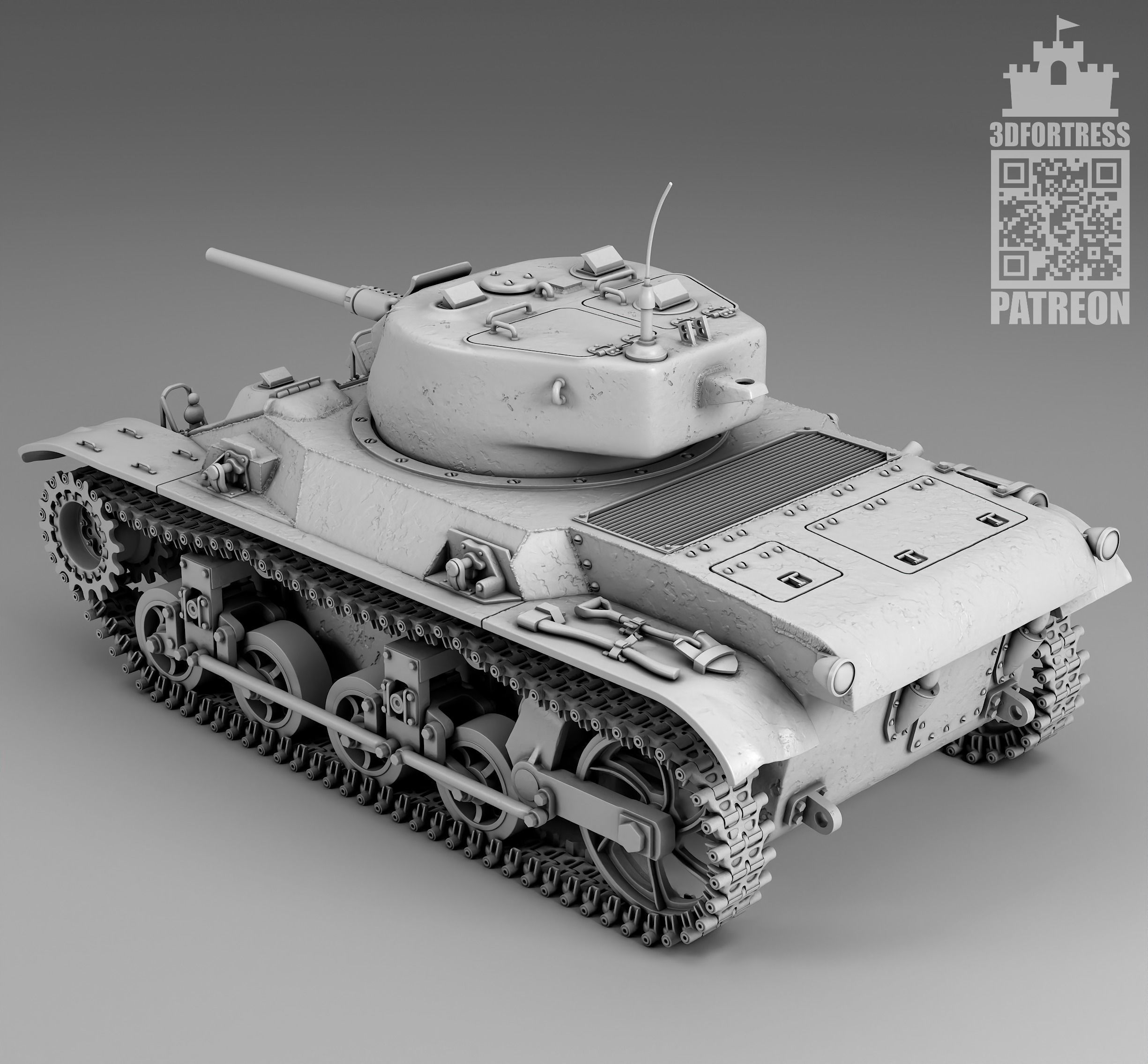 M22 - USA 3D print model_7