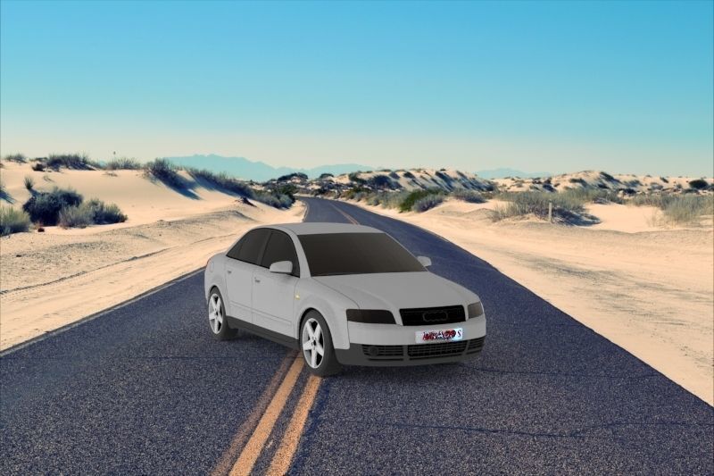 Audi a5 3D model_1