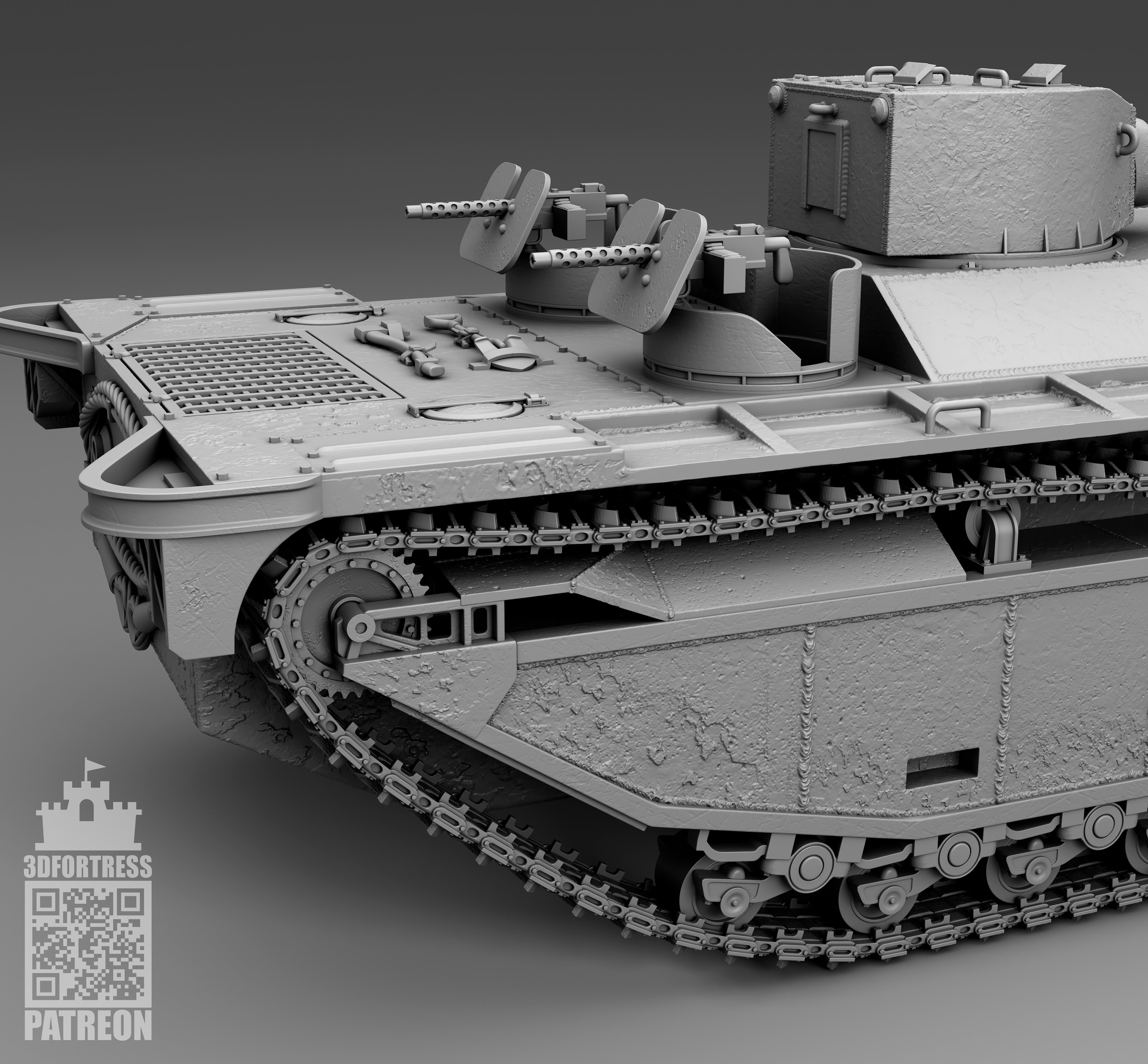 LVT A 1 3D print model_4