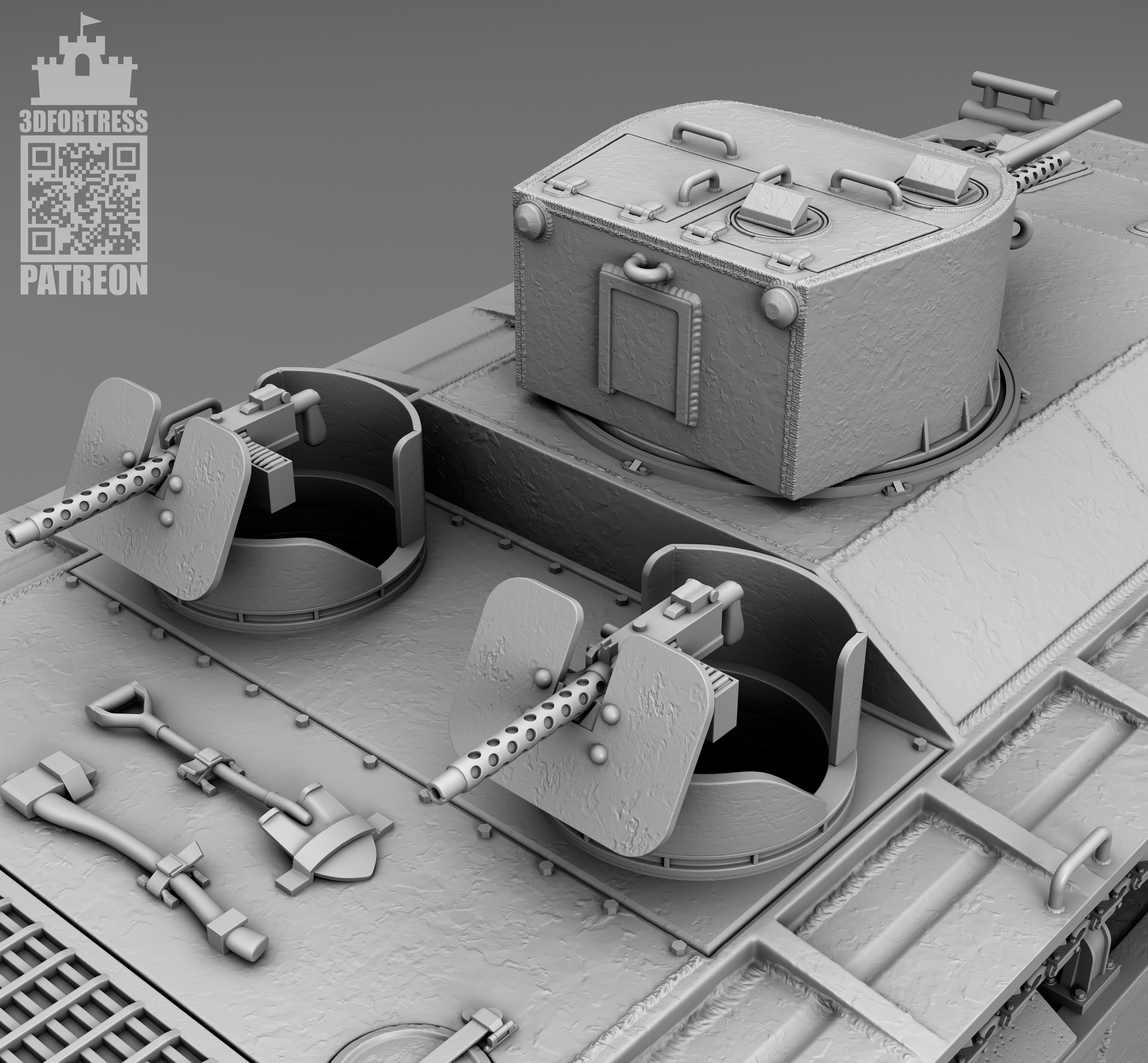 LVT A 1 3D print model_2