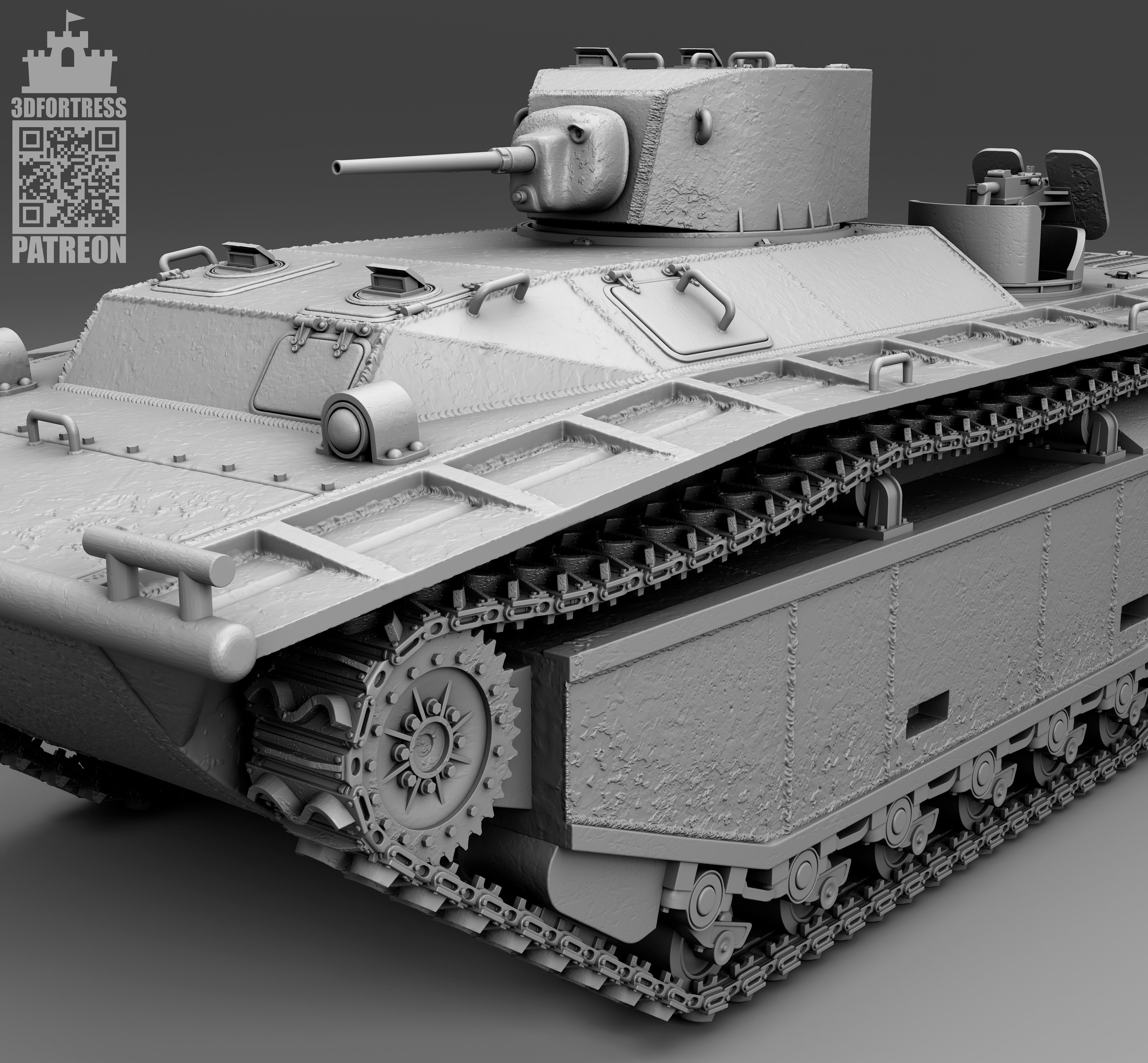 LVT A 1 3D print model_3