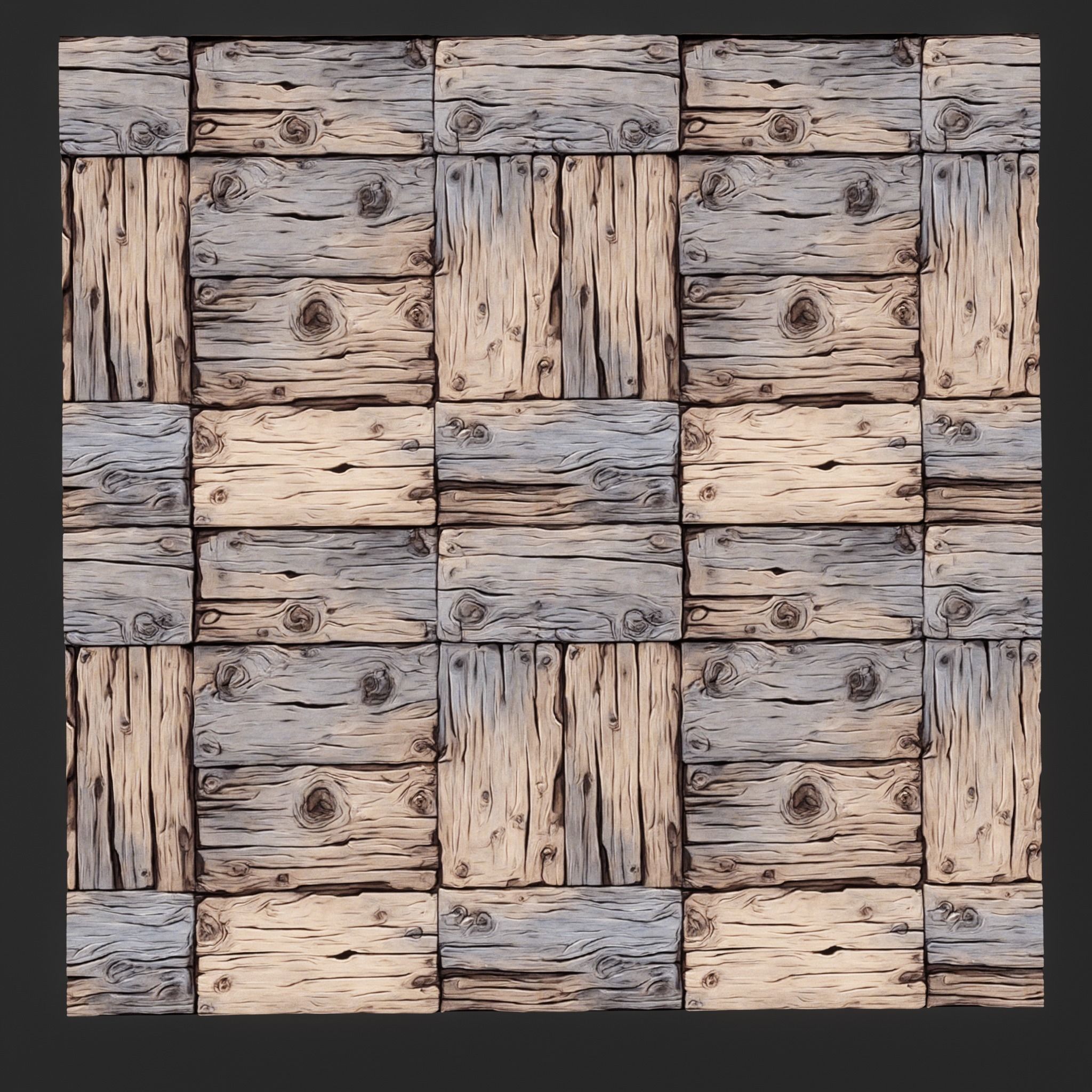 Stylized Wood Seamless Texture  Texture_2